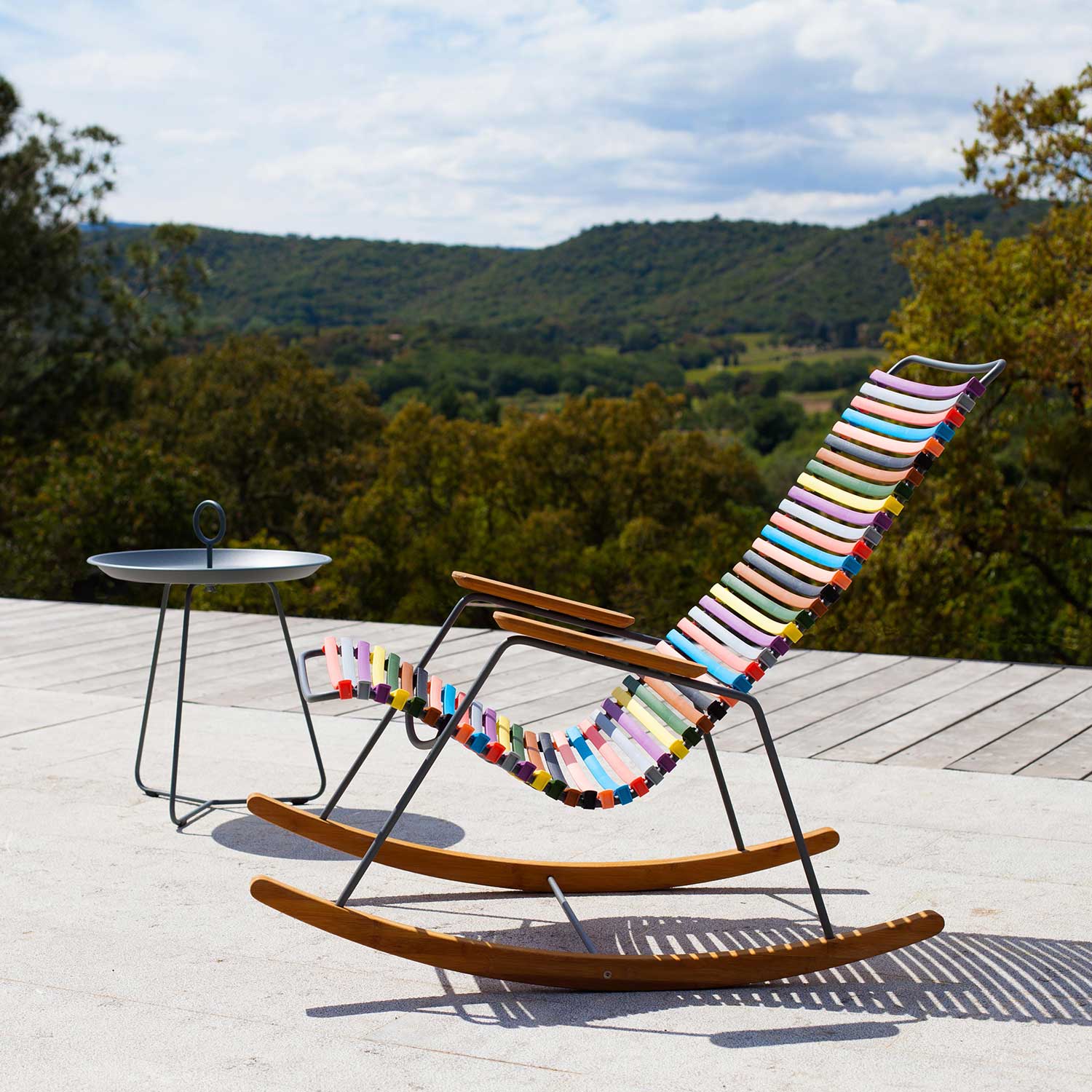 gartenschaukelstuhl multicolor houe 92310