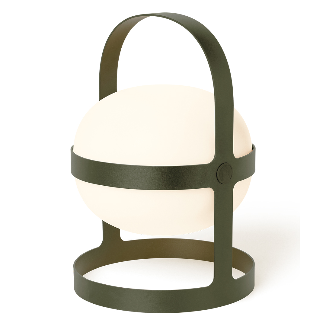 rosendahl solar spot led tischleuchte olivgruen 66667