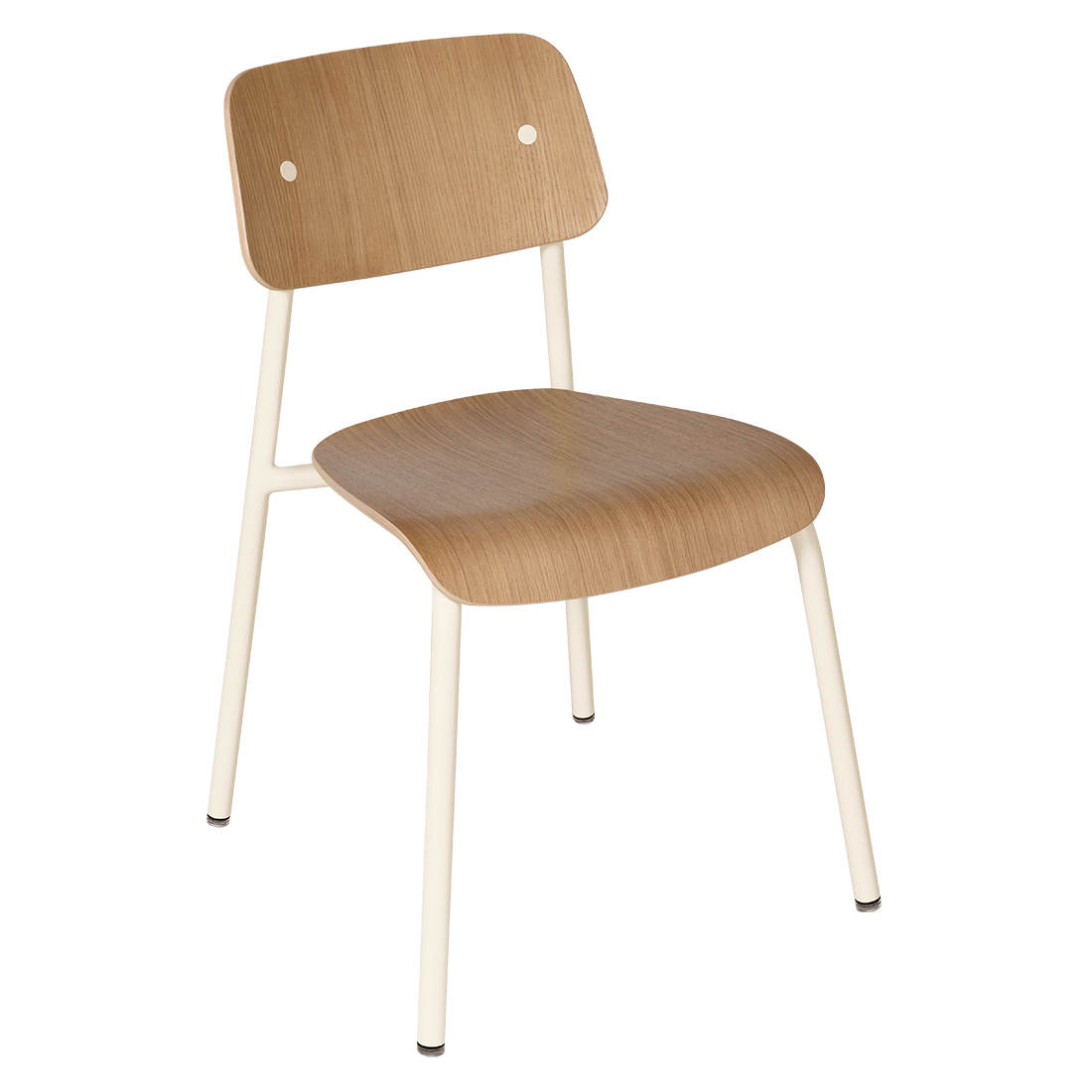 Fermob - Studie Stuhl Alu / Eiche Latte-Beige
