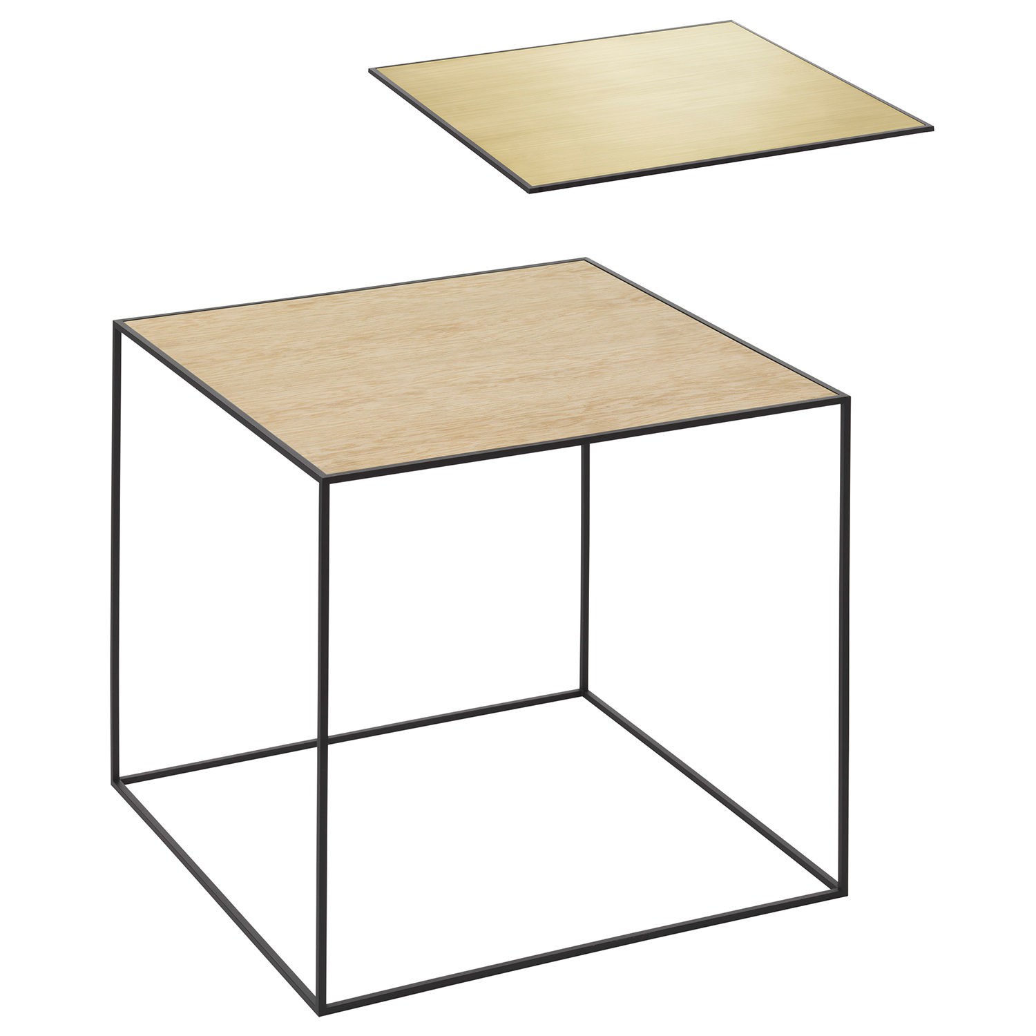 by lassen twin 42 schwarz eiche messing 67411