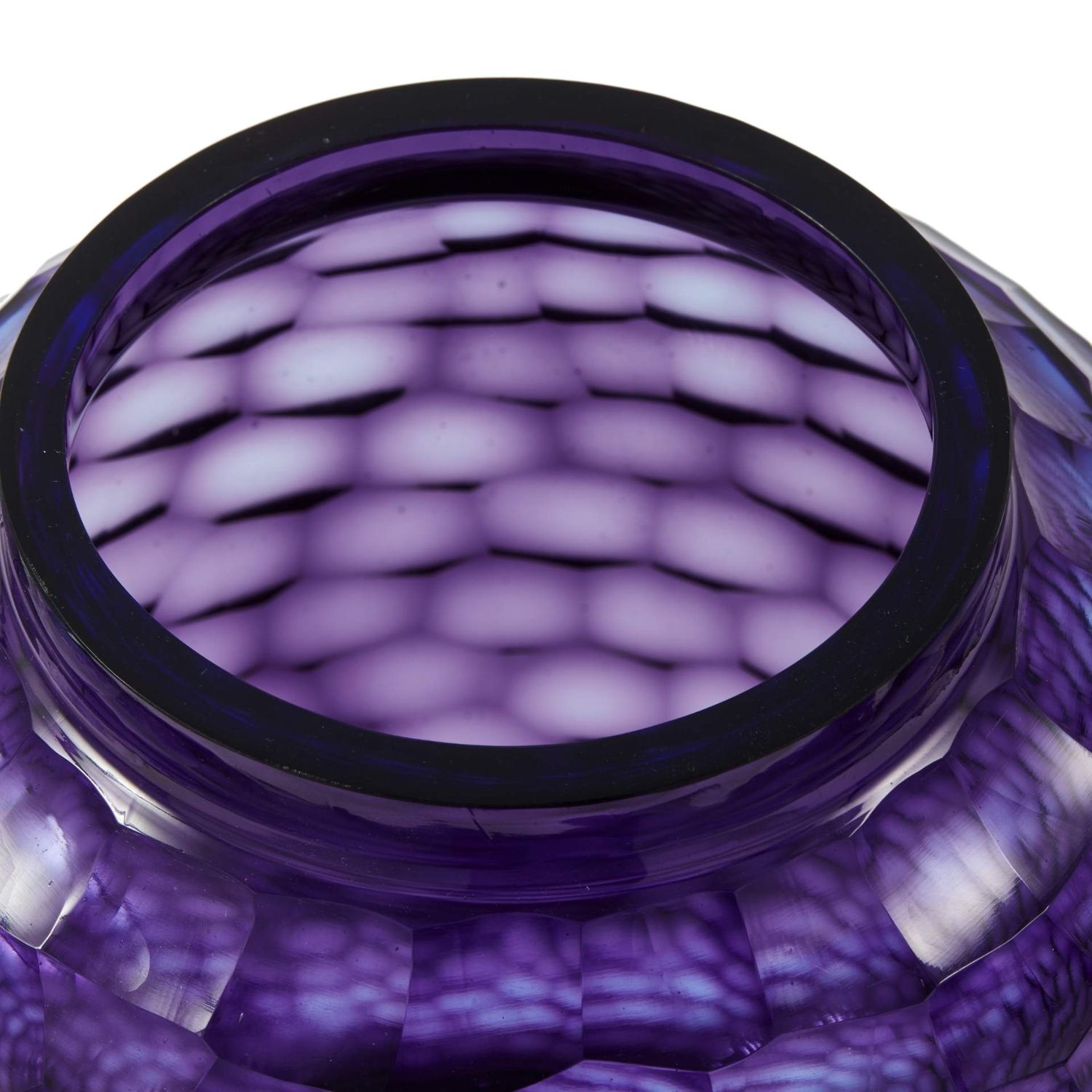 Pols Potten - Honeycomb Vase S dunkellila