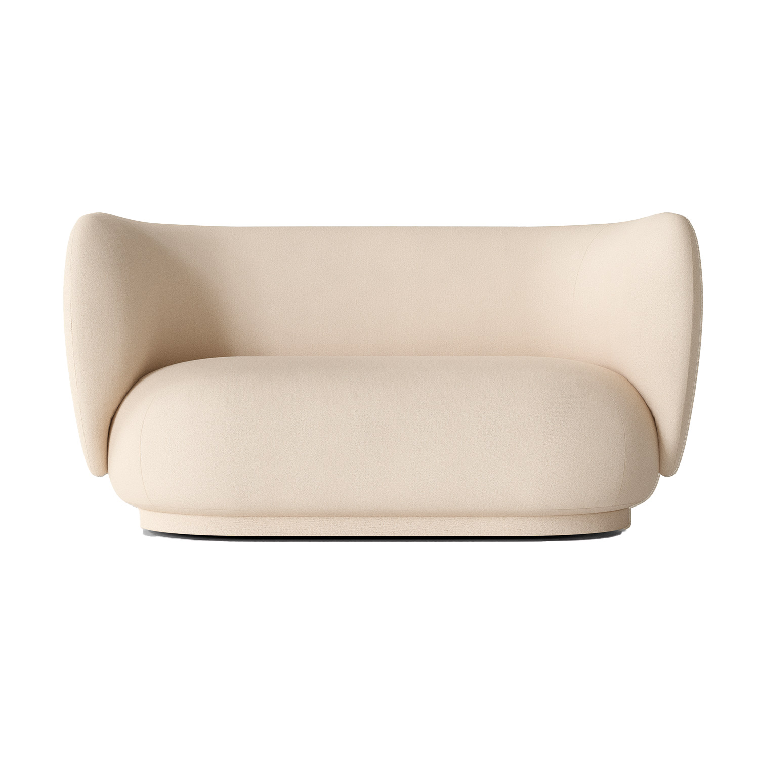 ferm living rico zweisitzer brushed off white 85020