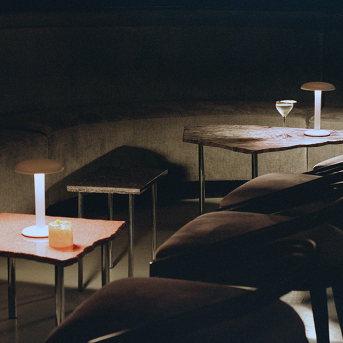 flos gustave white tischleuchte 87291