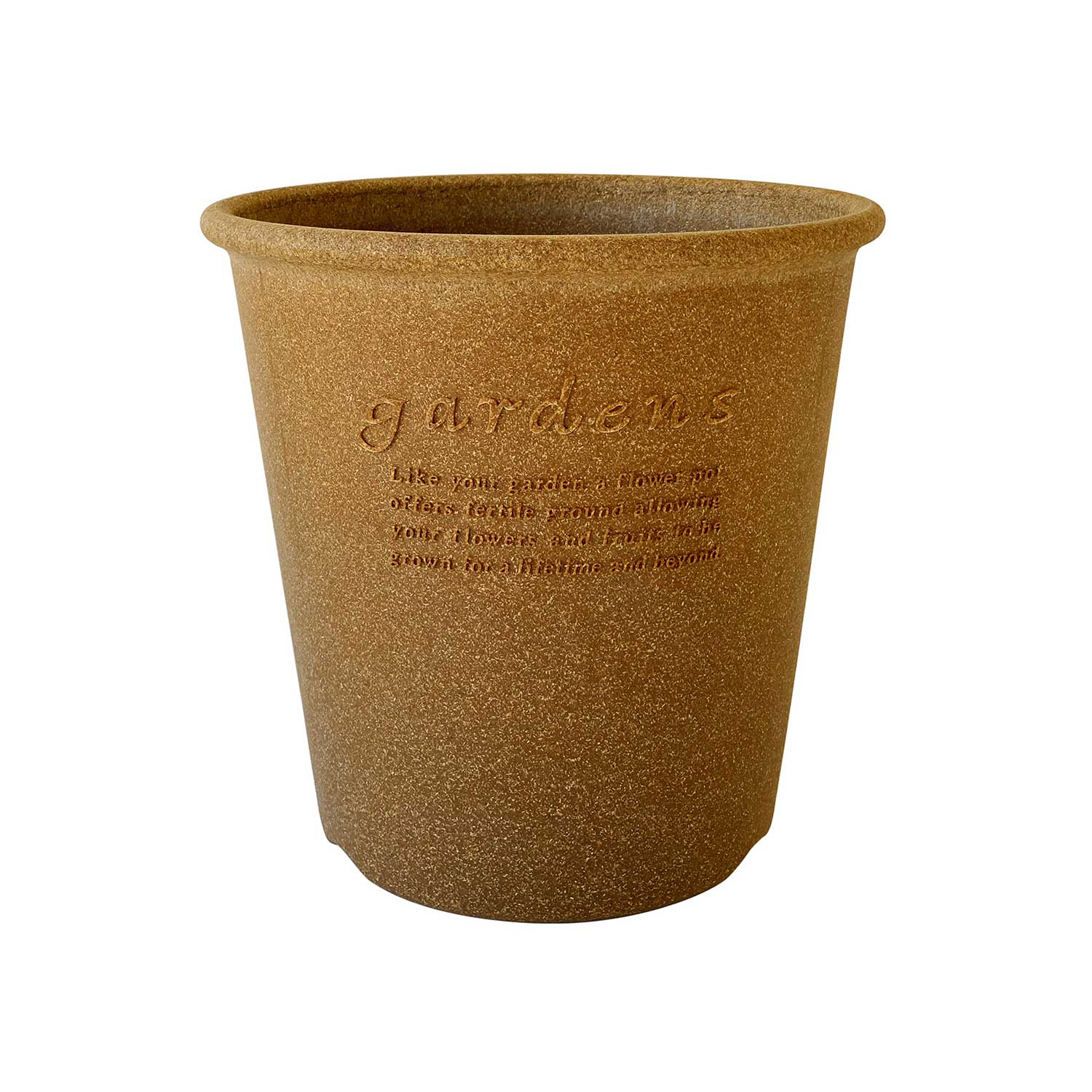 Hachiman - Eco Pot Round Type #8 natur