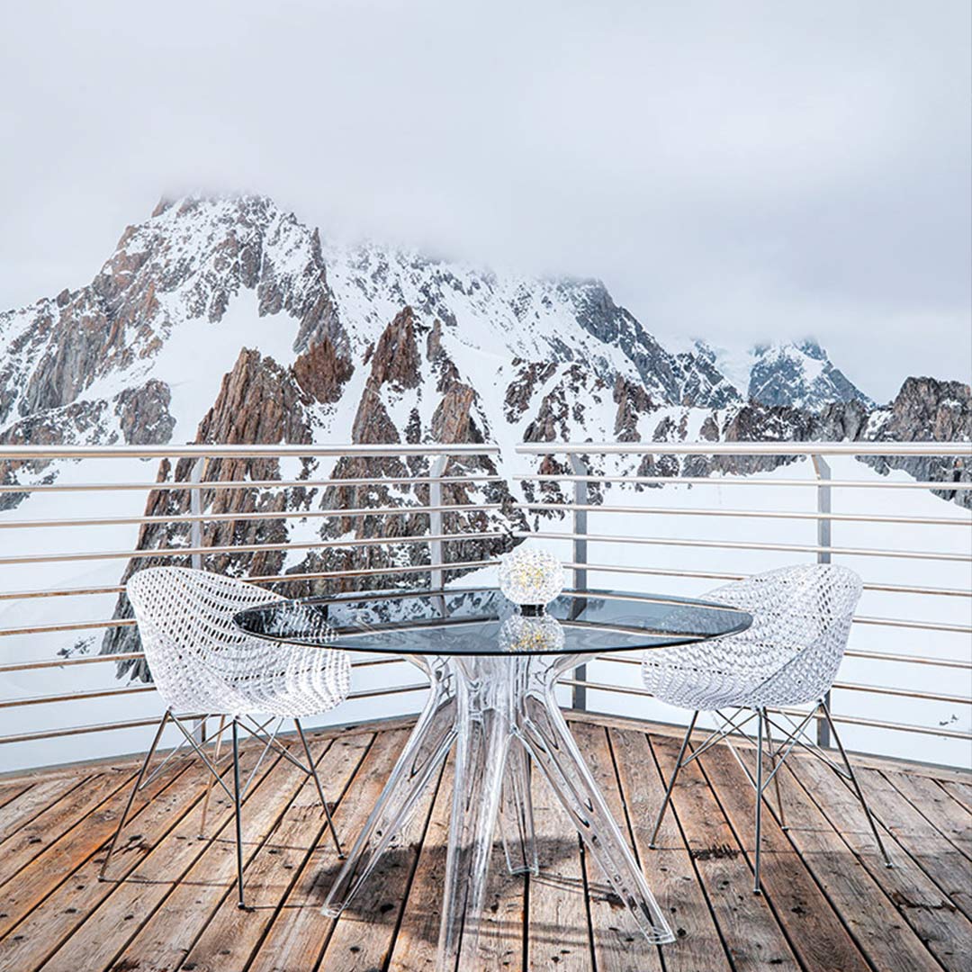 kartell planet appoggio leuchte ambiente schnee outdoor 87501