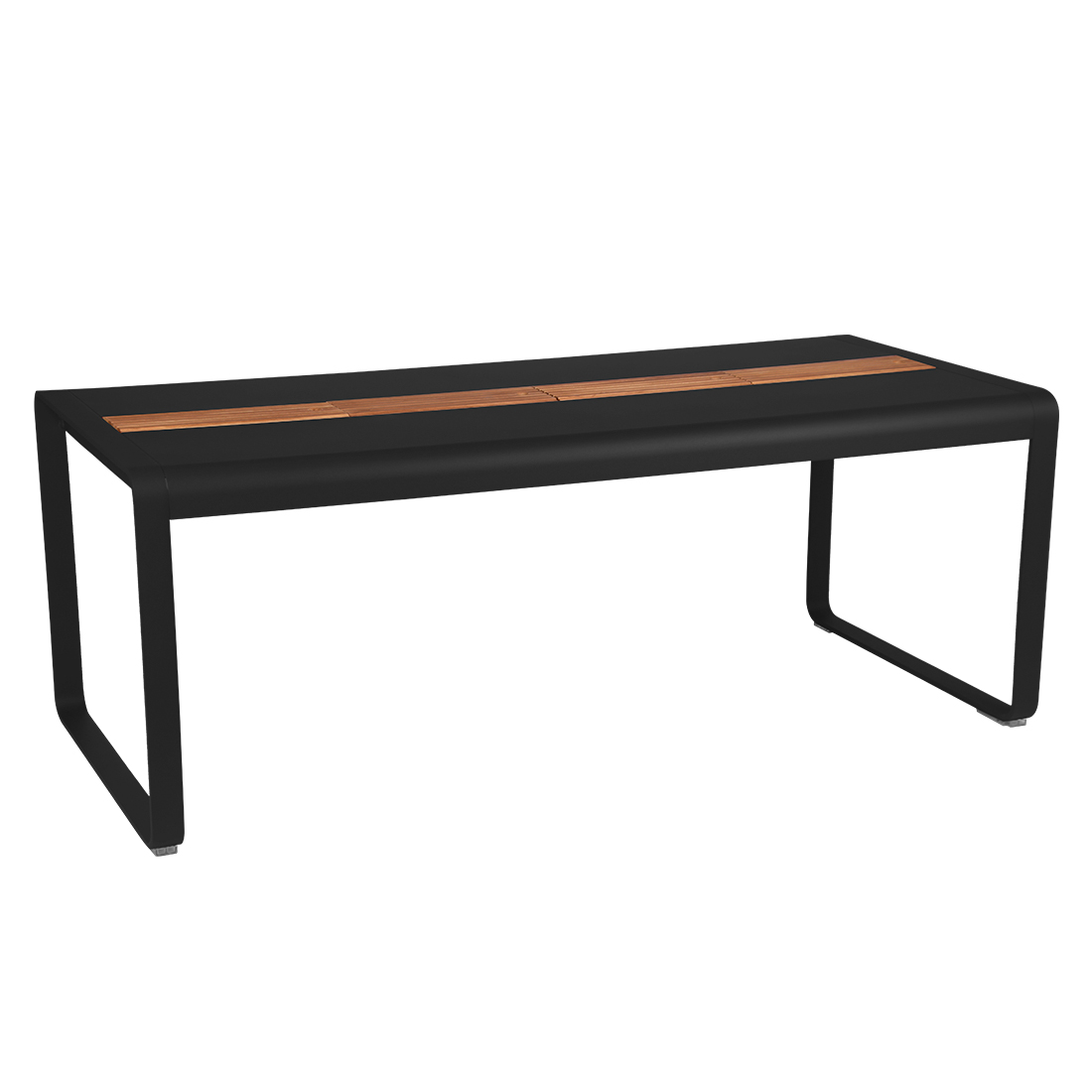 fermob bellevie tisch 196 8434 lakritze 88586