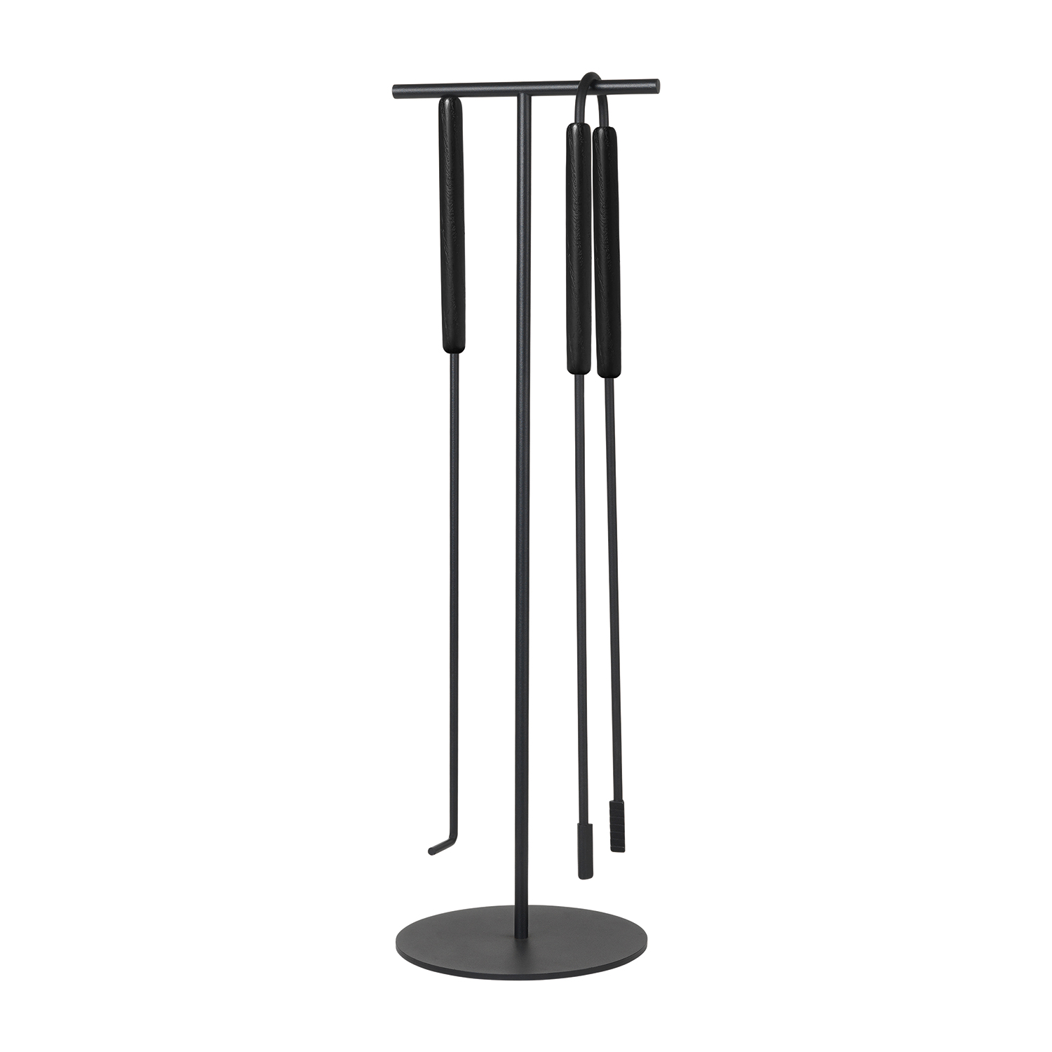 Ashi Kaminbesteck blomus black 81846