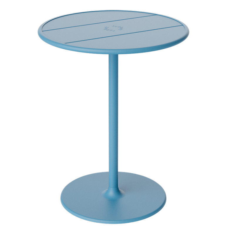 Fatboy - Fred's Outdoor Tisch rund 60 cm blue wave