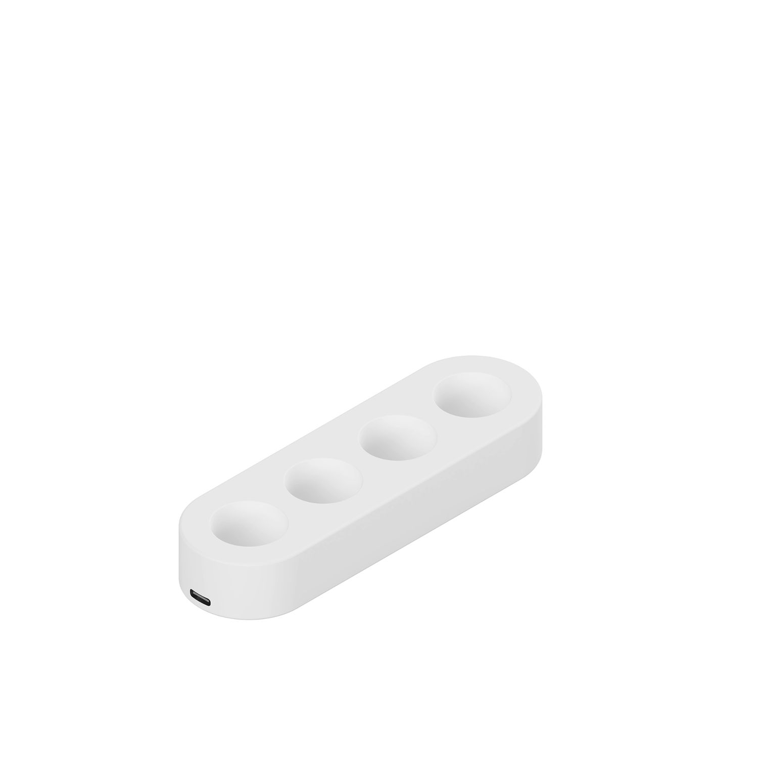 Uyuni Lighting - Ladestation Spitzkerzen USB-C 13 cm weiß