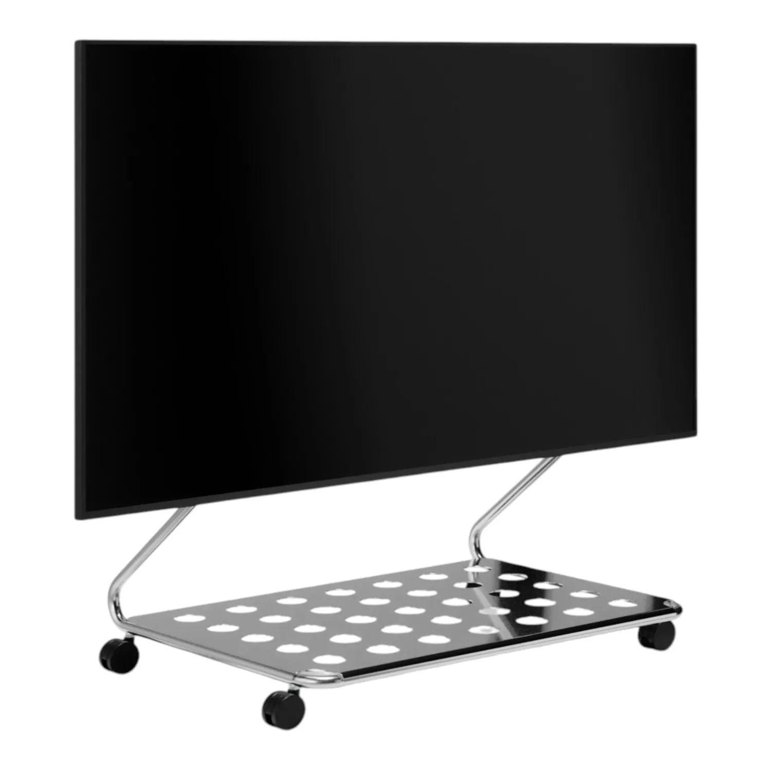Pedestal - Disco TV-Ständer chrome