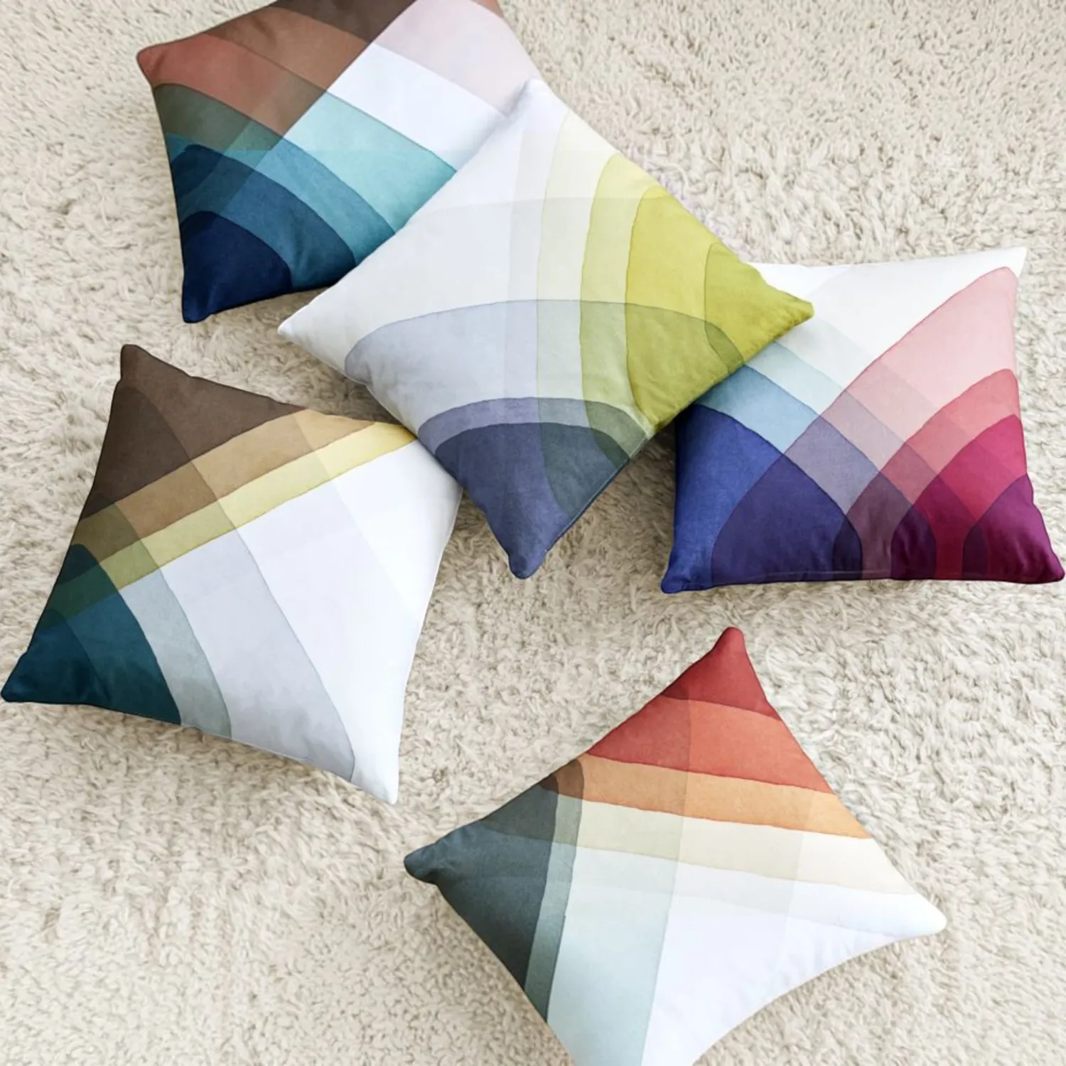 Vitra - Herringbone Kissen olive