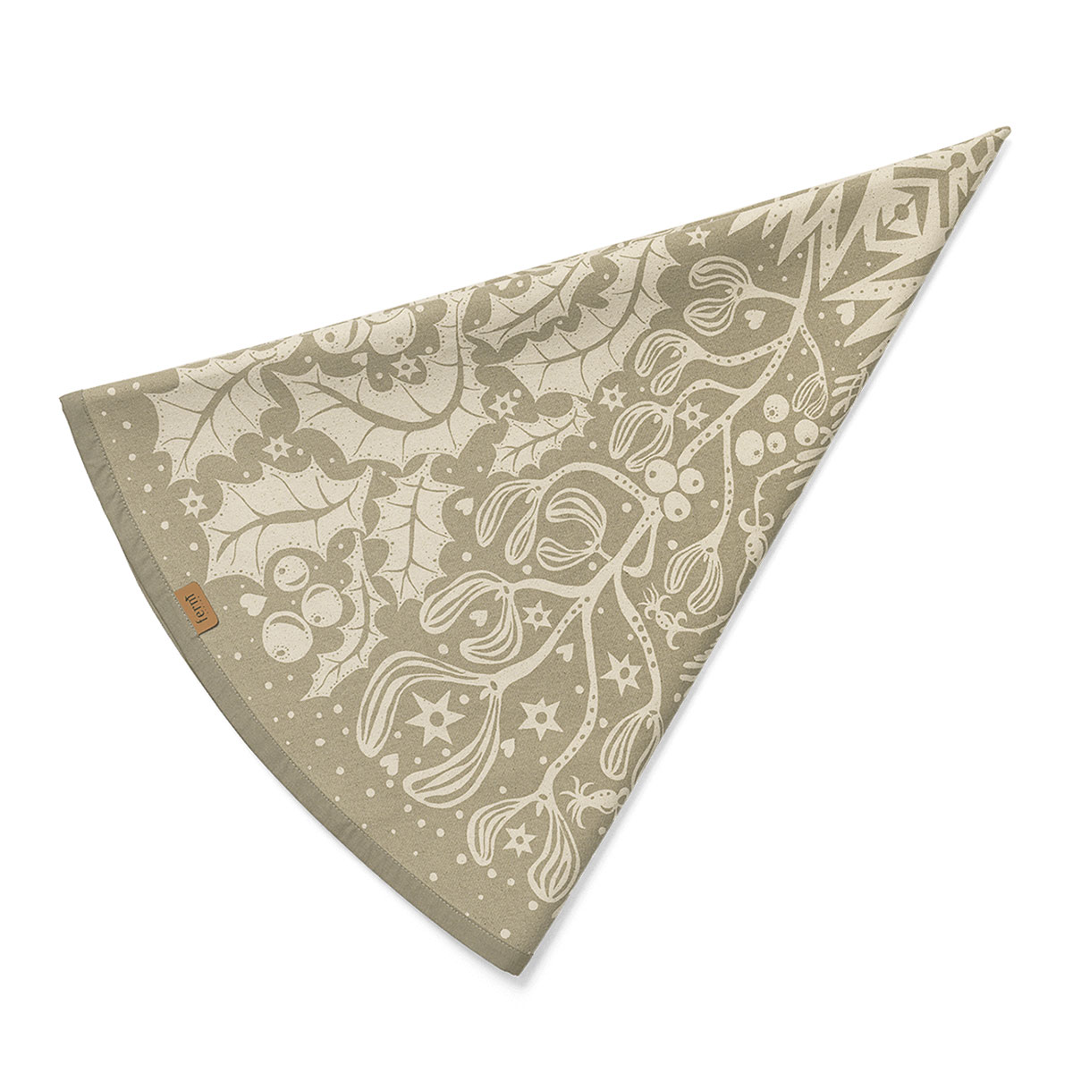 winter forest decke sage gefaltet ferm living 91794