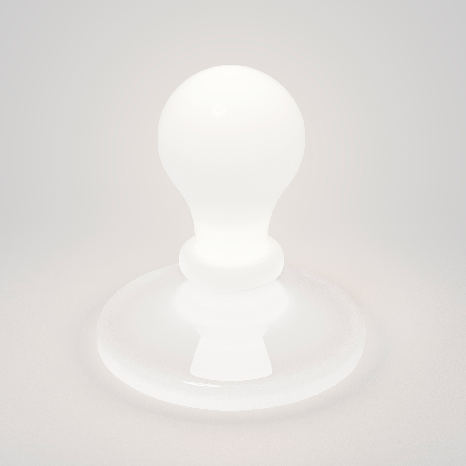 foscarini light bulb weiss 74668