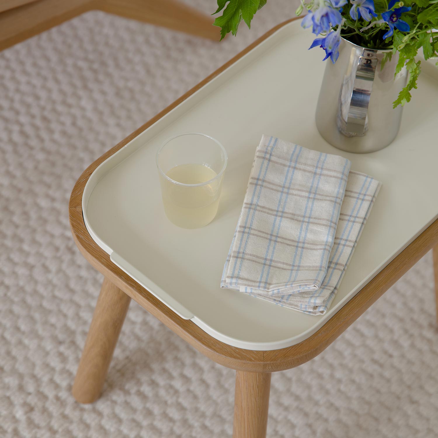 UMAGE paff table oak pearl white draufsicht 102882