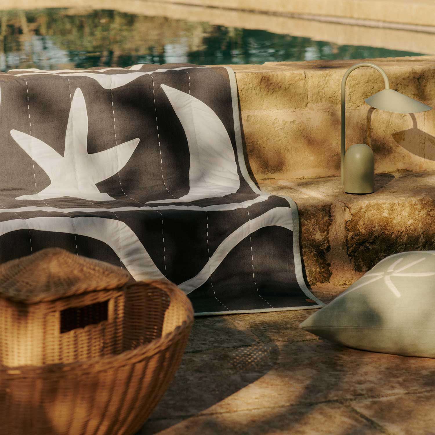 Ferm Living - Kove Kissen tan cashmere