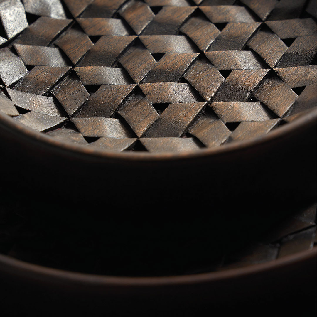 ethnicraft tampa bretter dreier set gestapelt close up 84129