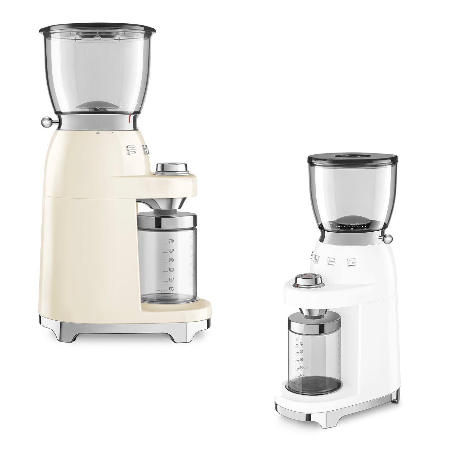 SMEG Kaffeemhlen an der Seite