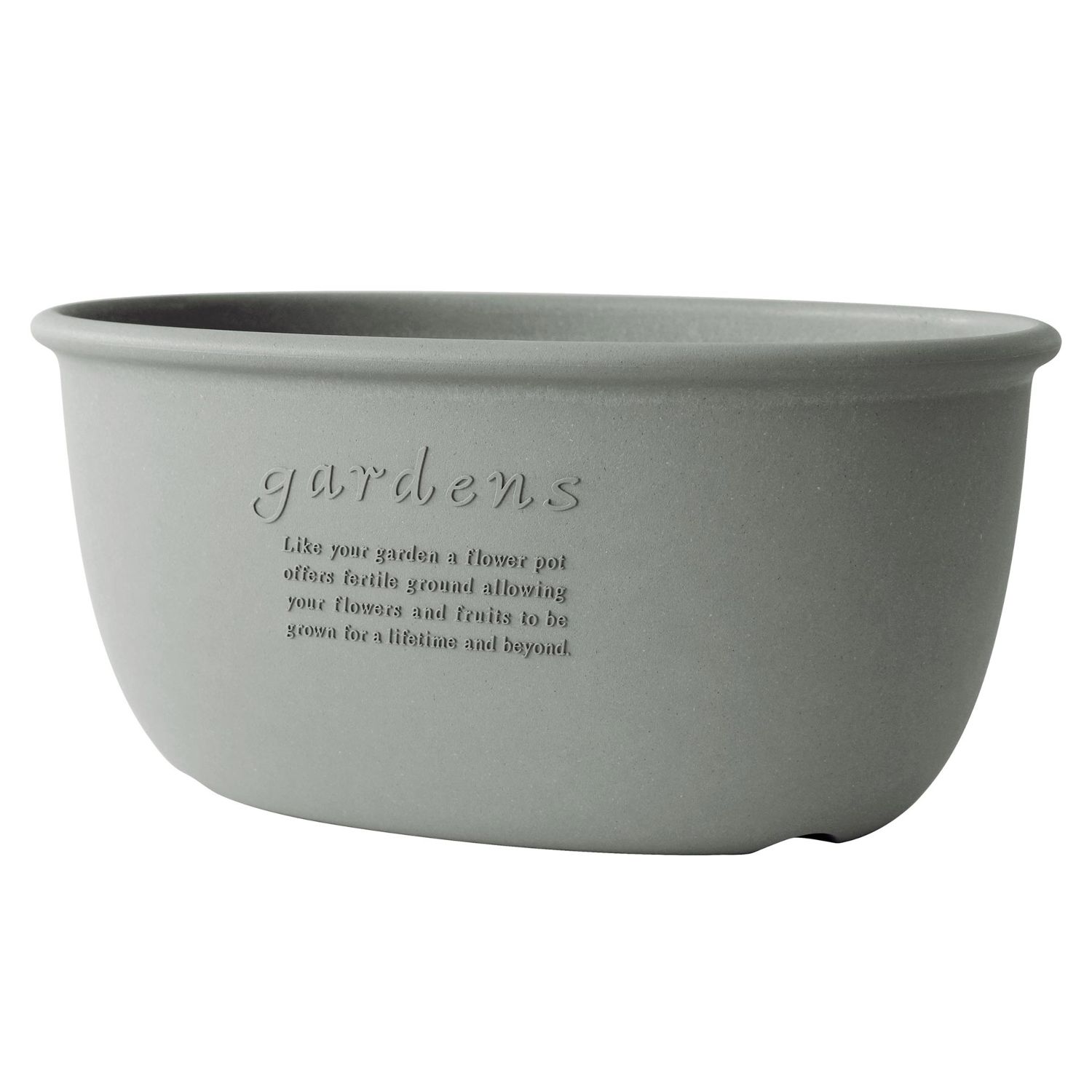 Hachiman - Eco Pot oval Blumentopf
