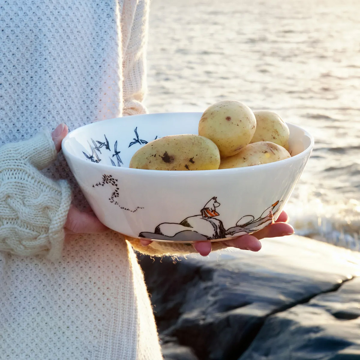 Moomin Arabia - Moomin Servierschale True to its o.