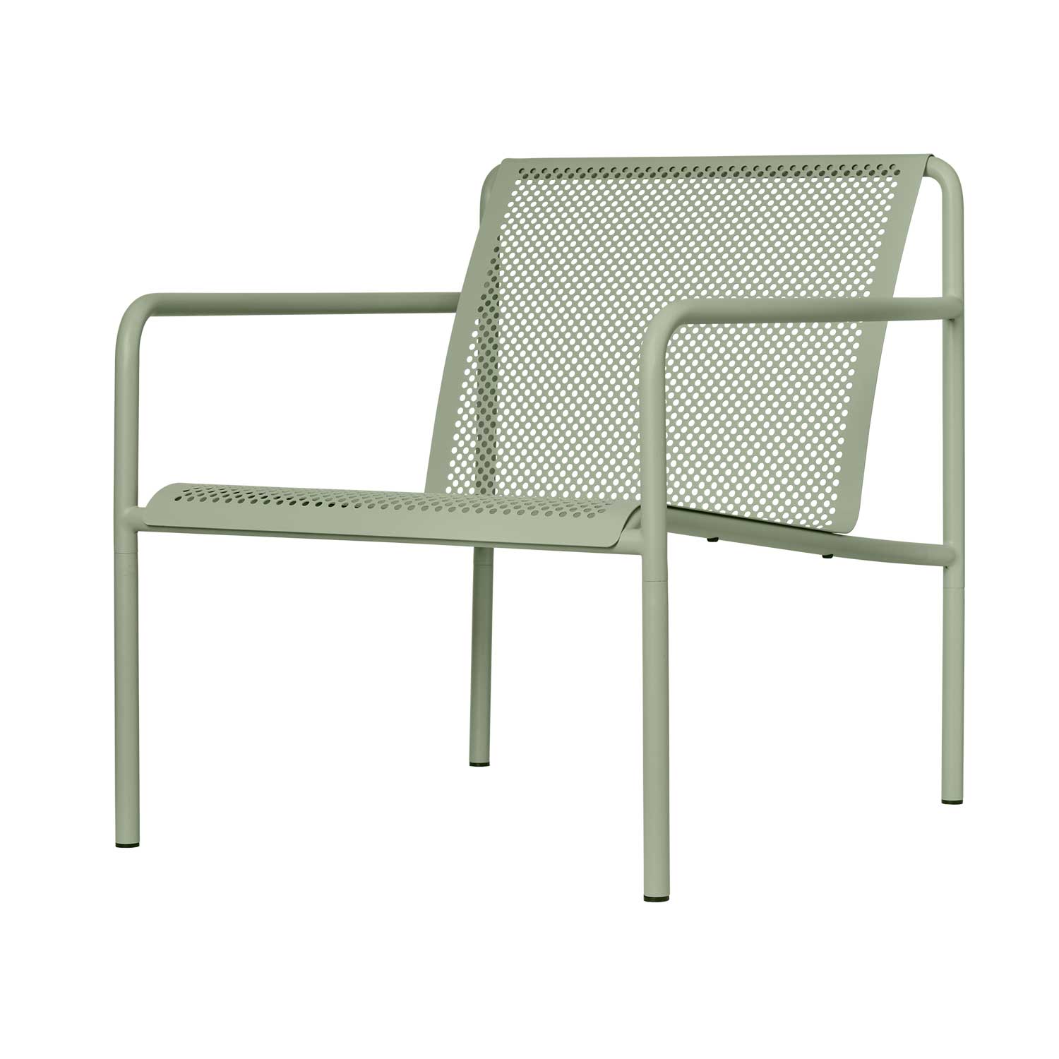 Ferm Living - Dapple Outdoor Stuhl breit tea green