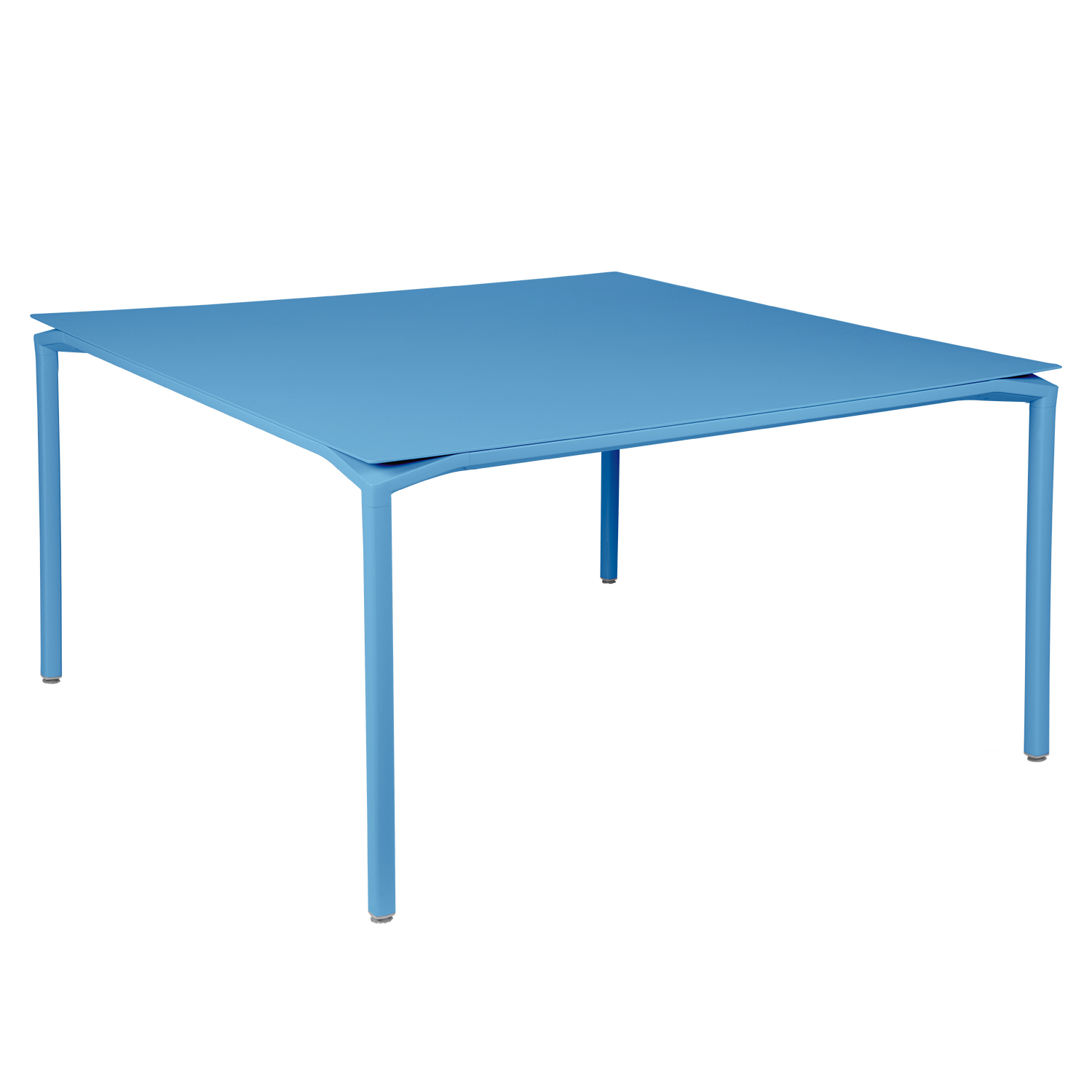 fermob calvi tisch 140x140 maya blau 8753E1 108452