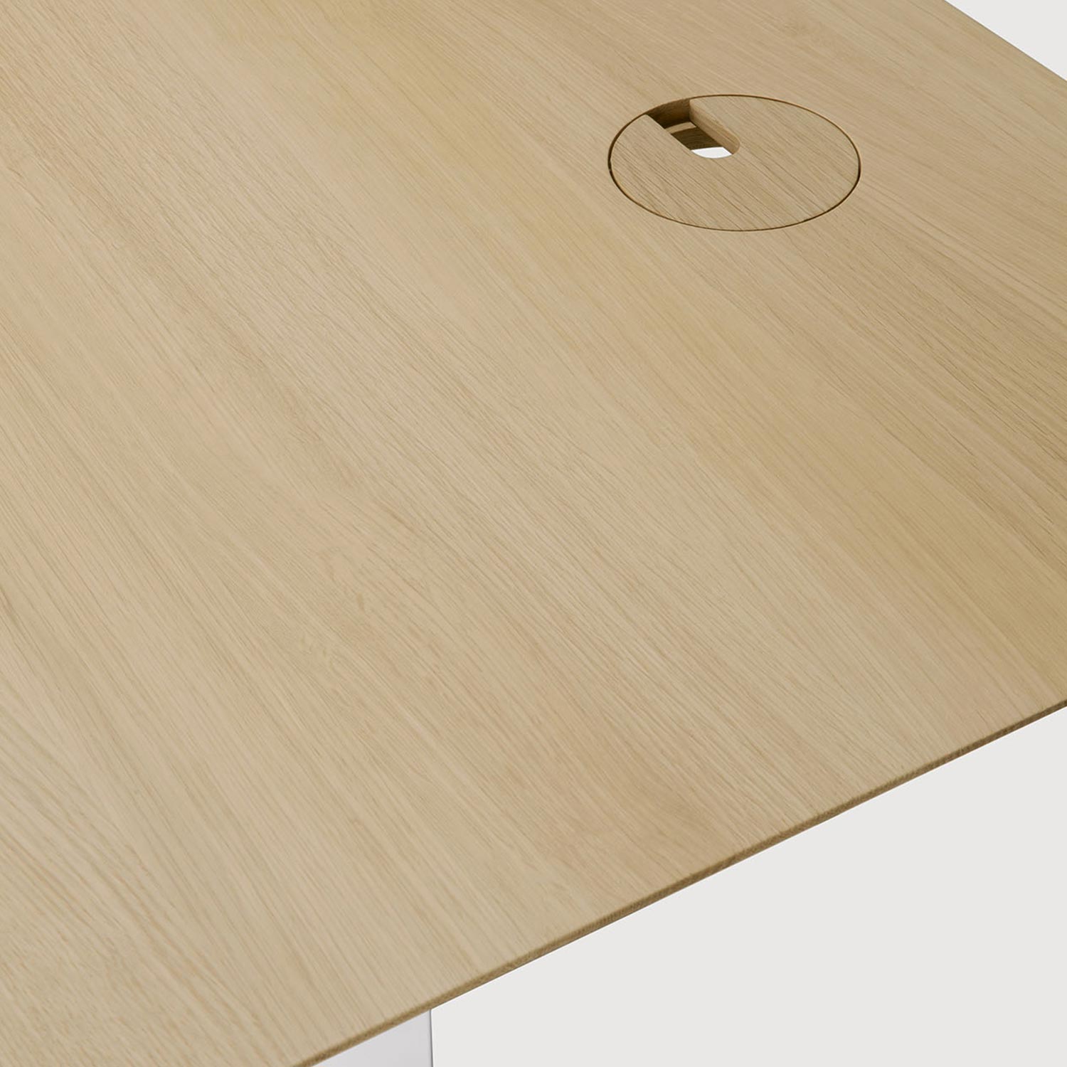 Ethnicraft - Bok Tischplatte für Schreibtisch eiche klein