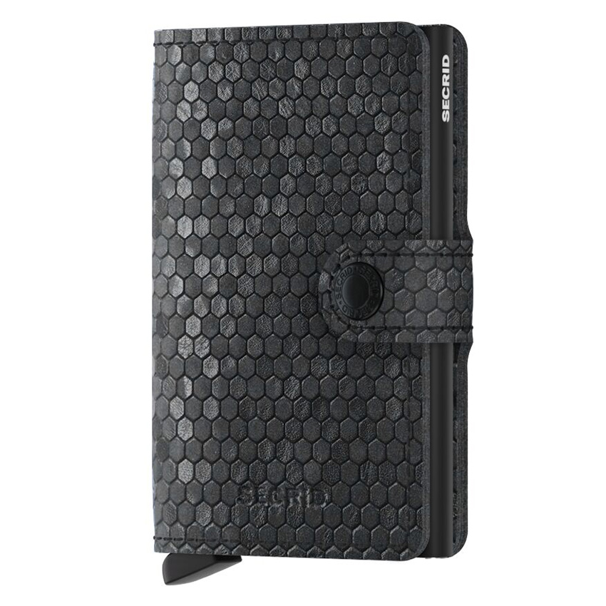 secrid miniwallet hexagon schwarz 104656