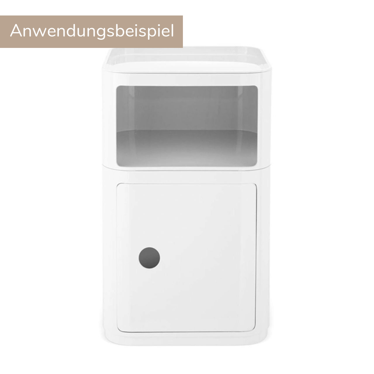 kartell componibili 4970 quadratisch weiss Anwendungsbeispiel 95220