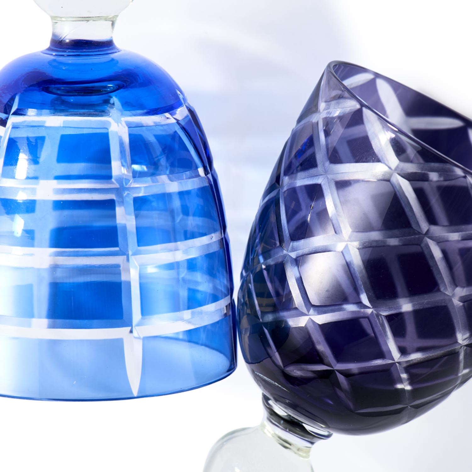 Pols Potten - Cobalt Weingläser Mix 6er-Set