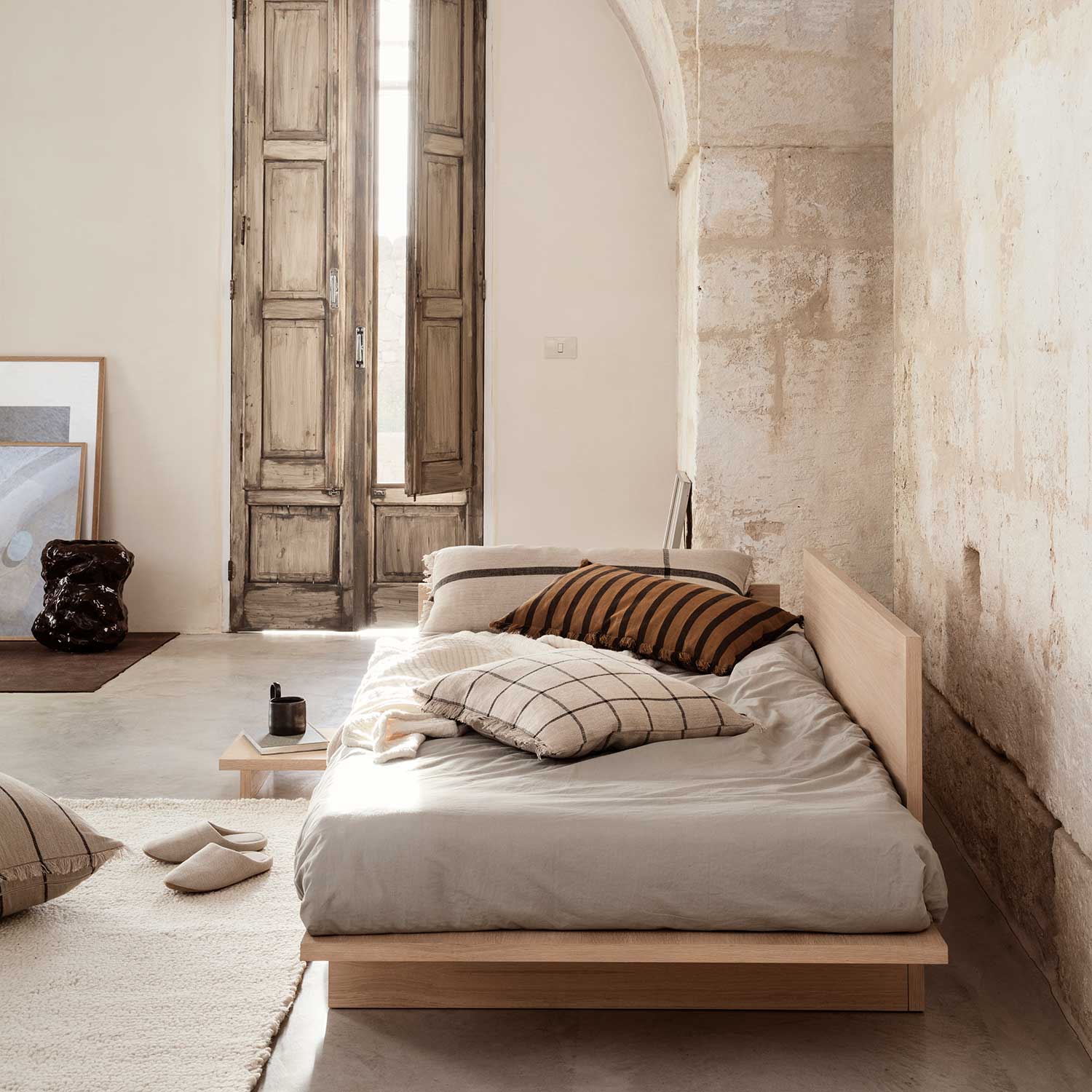 bett holz kona ferm living 83308