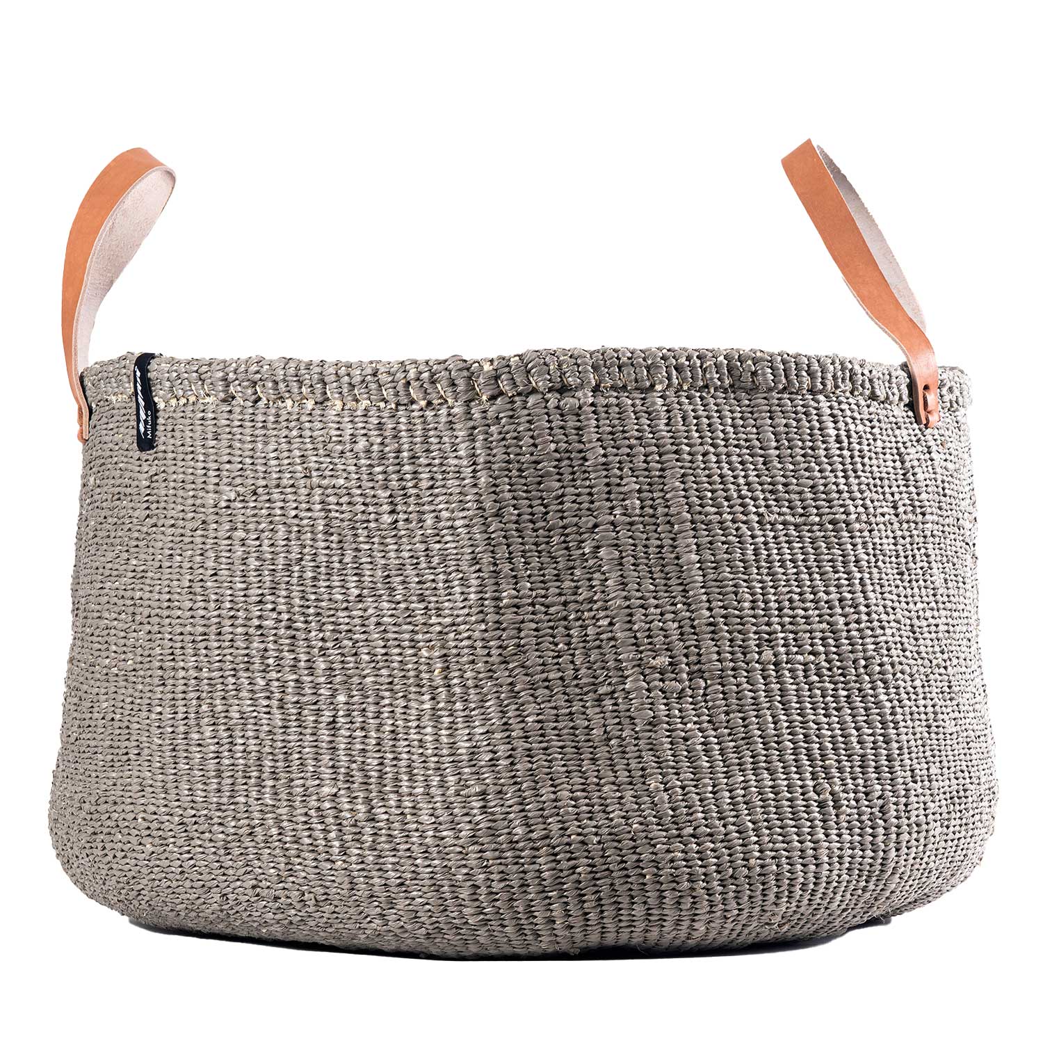 mifuko kiondo floor basket warm grey 17112S 96144
