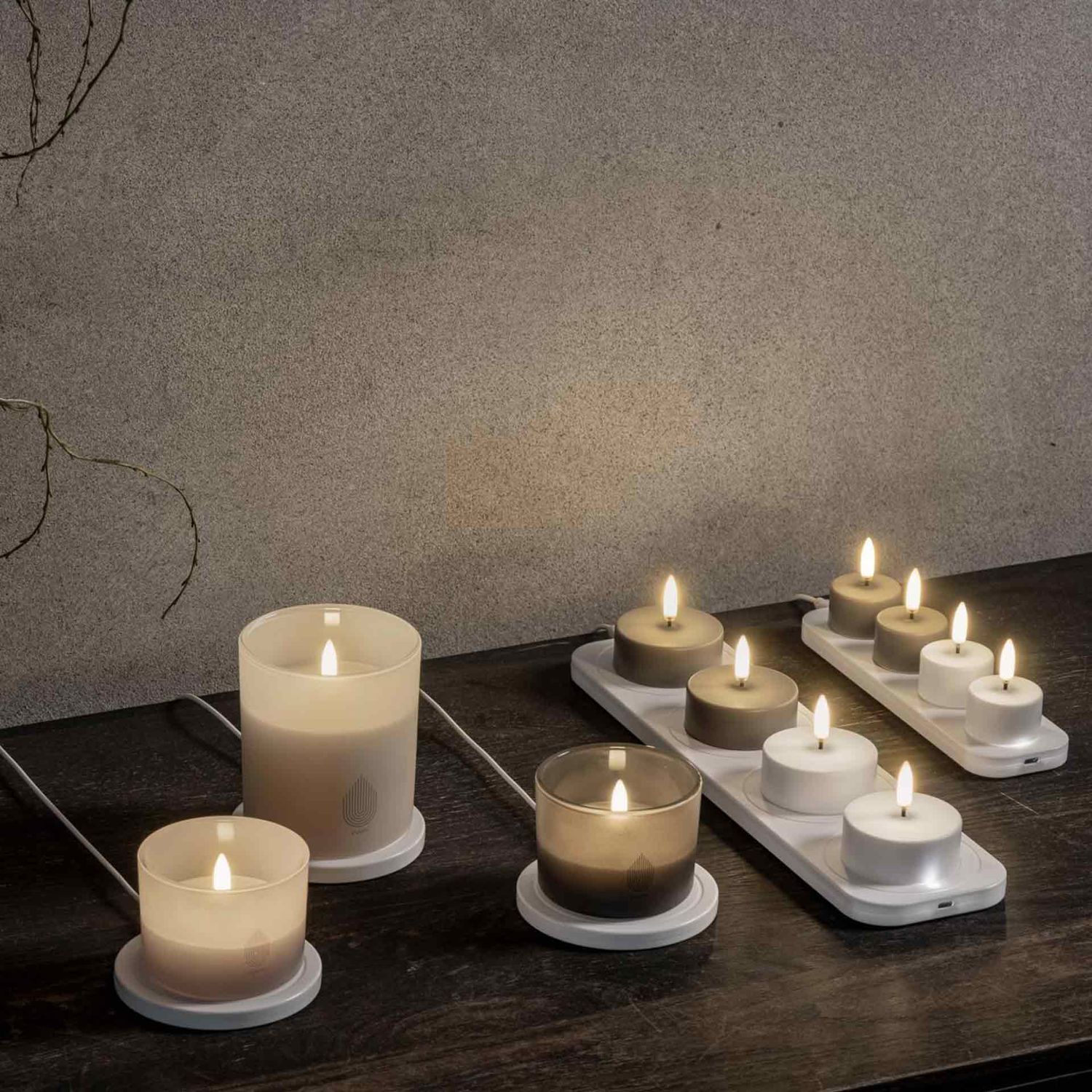 Uyuni Lighting - Ladestation USB-C 40 cm weiß