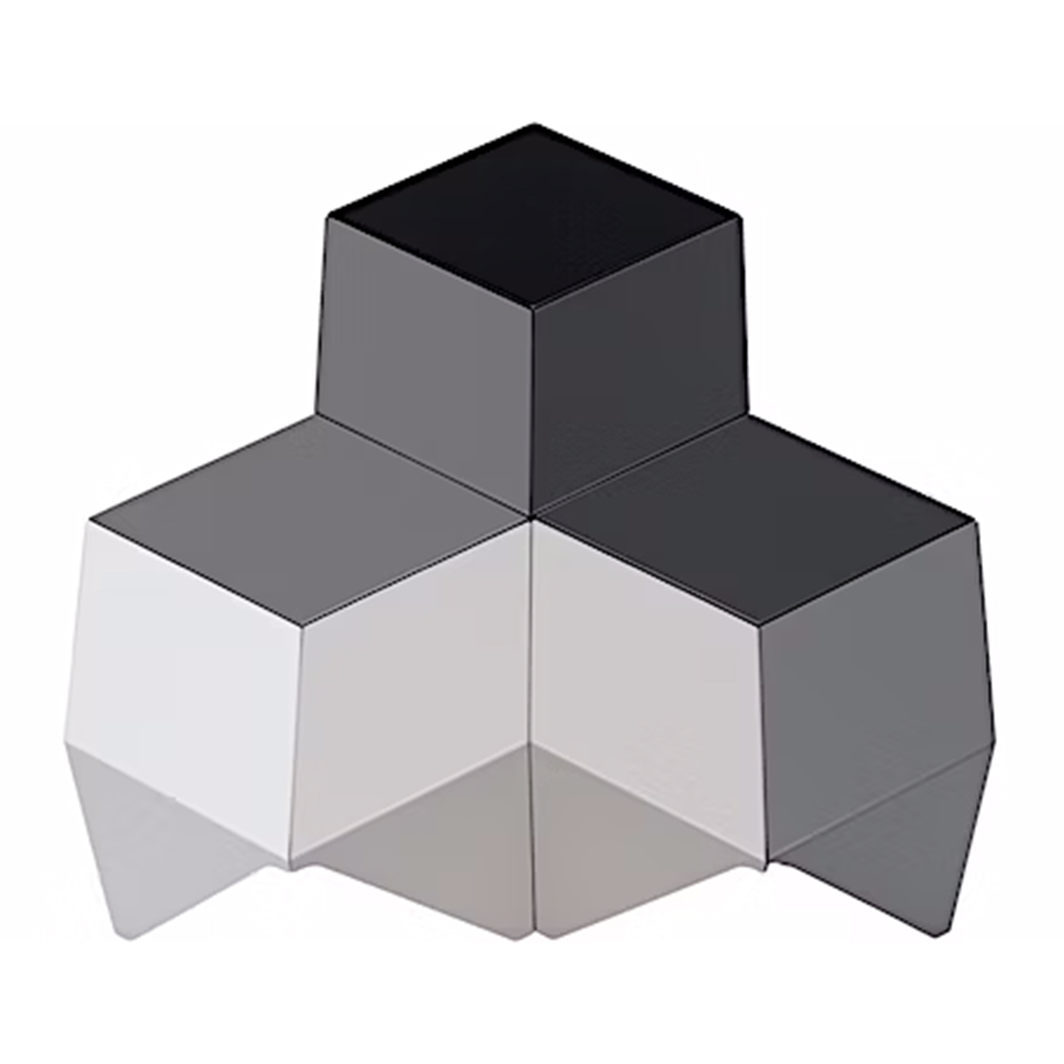 vitra prismatic beistelltisch grau zusammen 97104