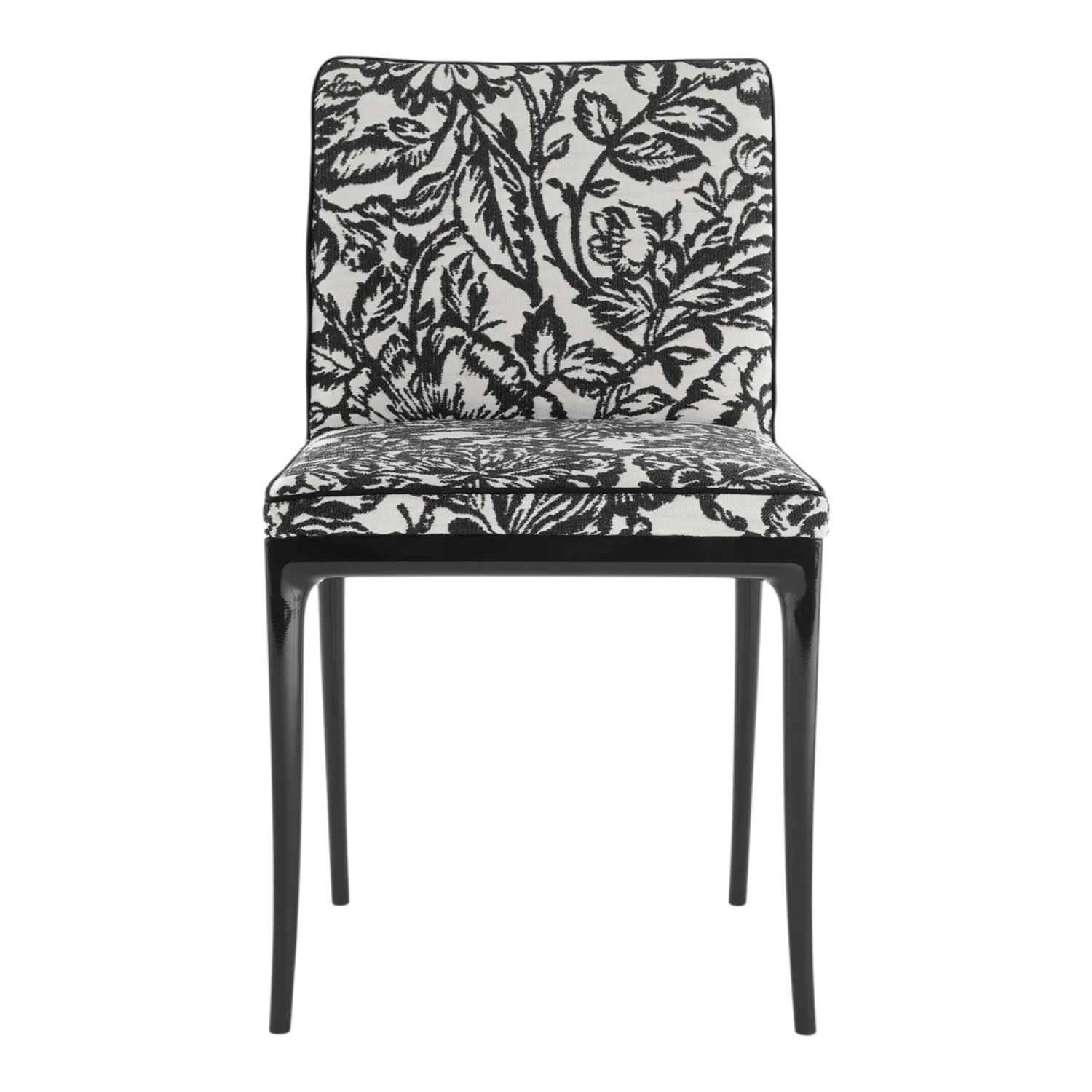 Kartell - Lillybet Stuhl Flower Key schwarz/schwarz