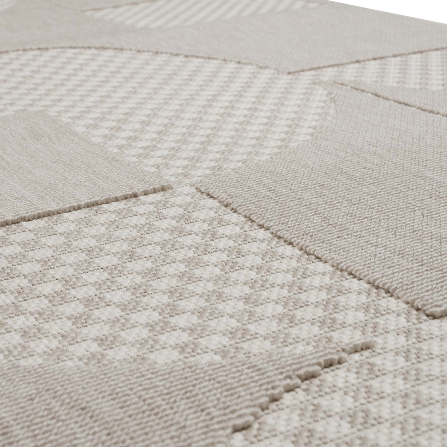 fatboy carpretty catwalk jigsaw cream white detail 99857