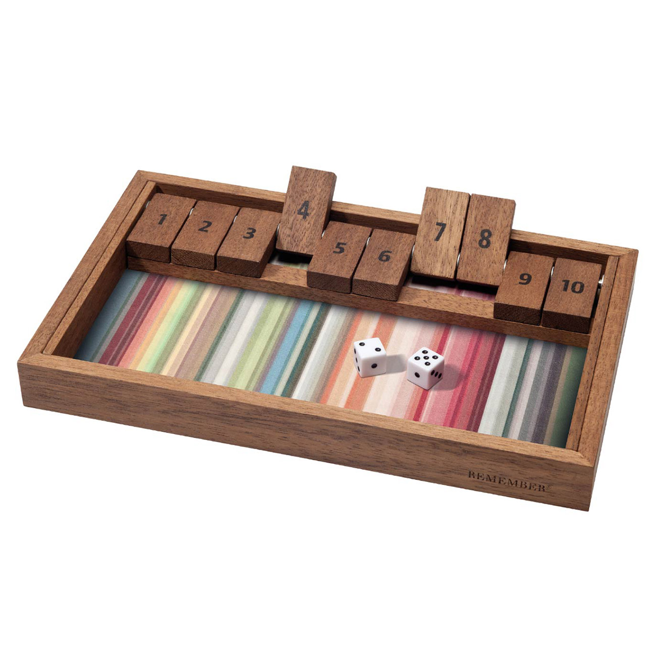 shut the box spiel remember 68417