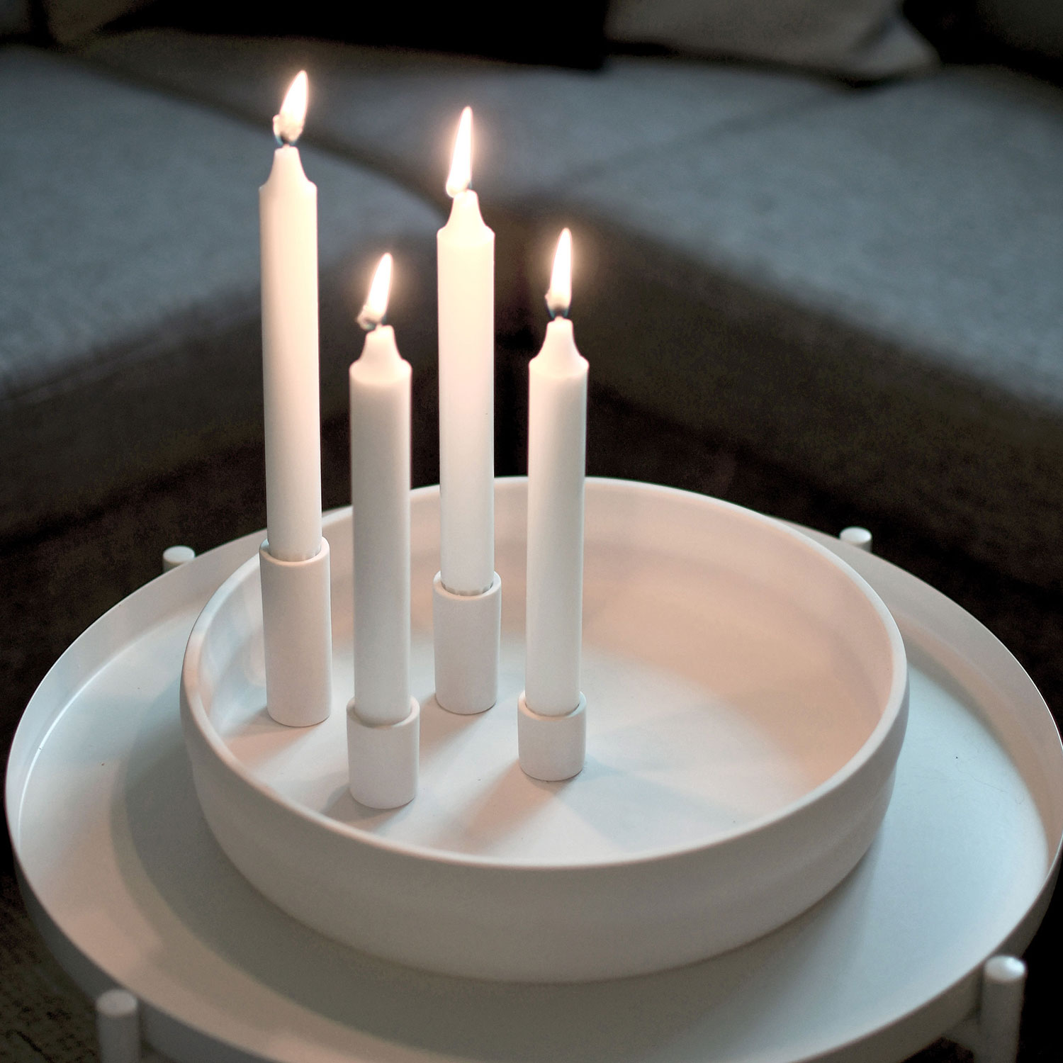 storefactory kerzenhalter bolmen kerzenhalter weiss 77438