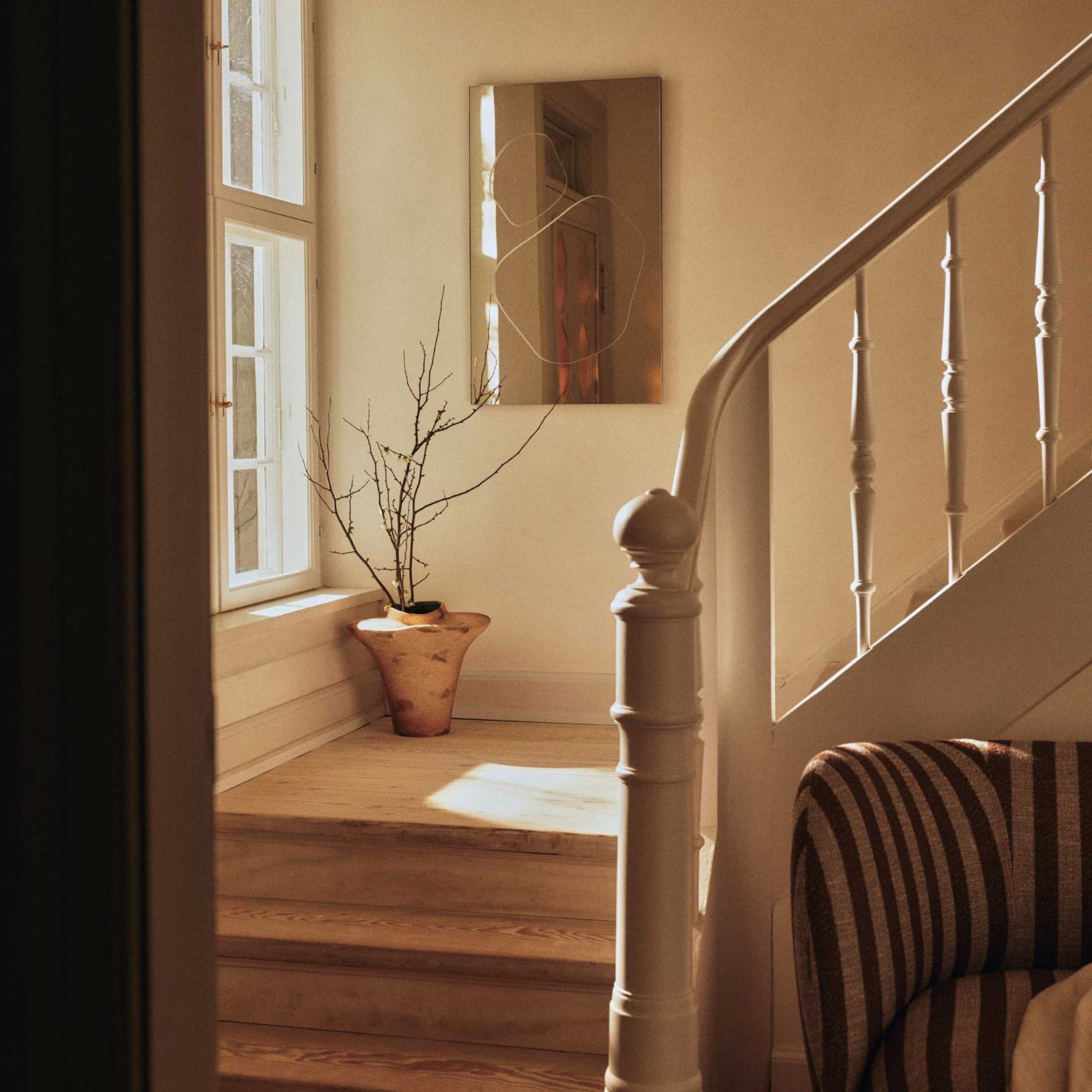 Ferm Living - Folia chrom Spiegel H 82 cm