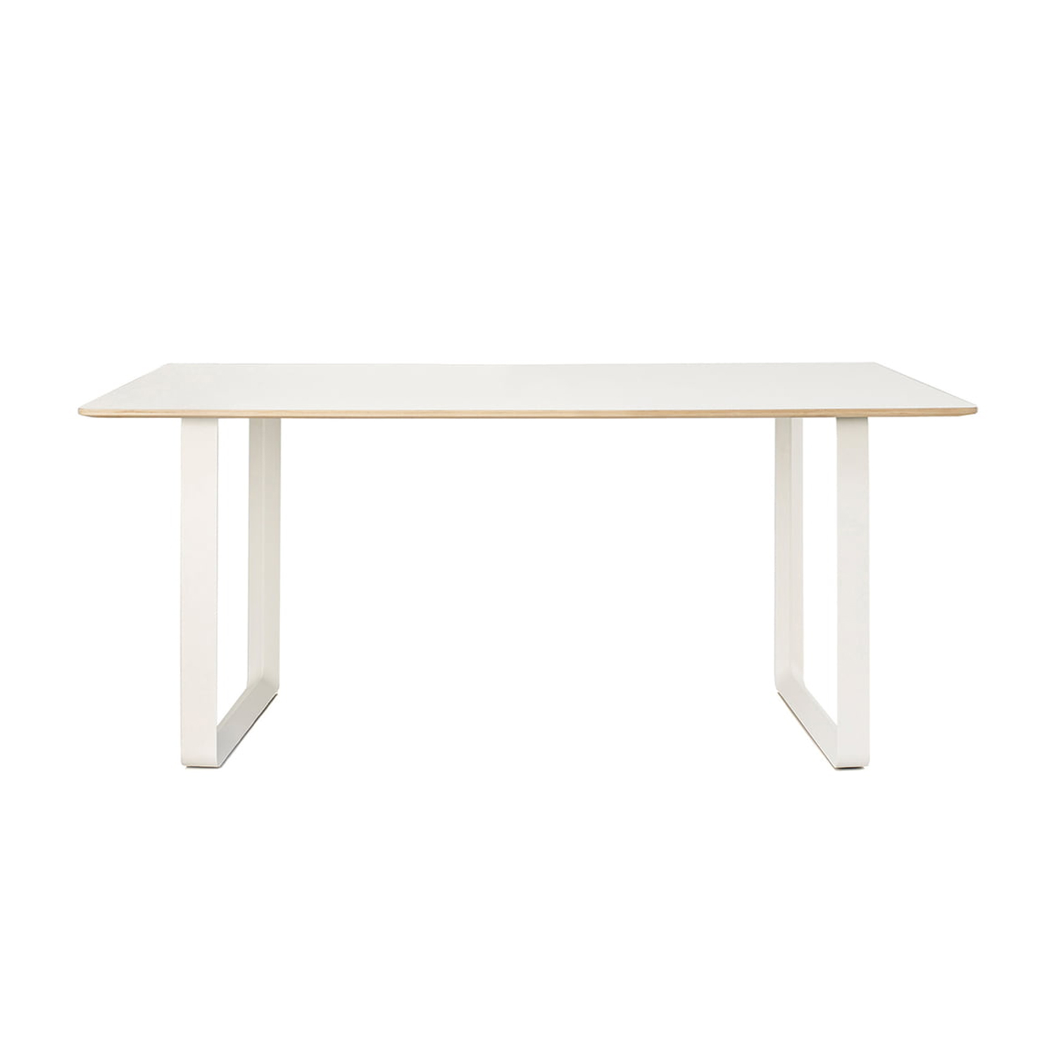 muuto 70 70 tisch white plywood white 170 85 cm 71170