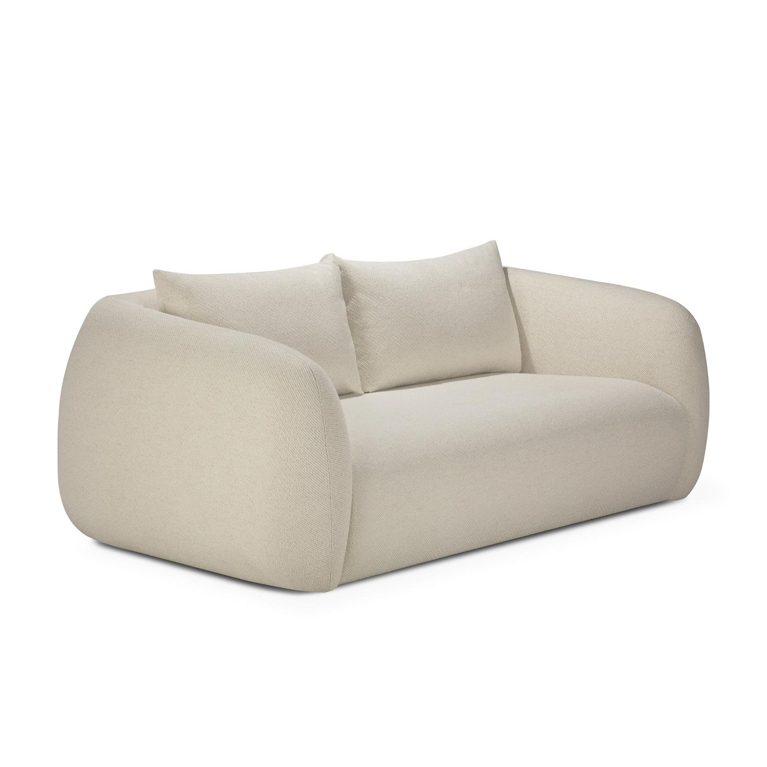 Ethnicraft - Figur Sofa 2-Sitzer chalk
