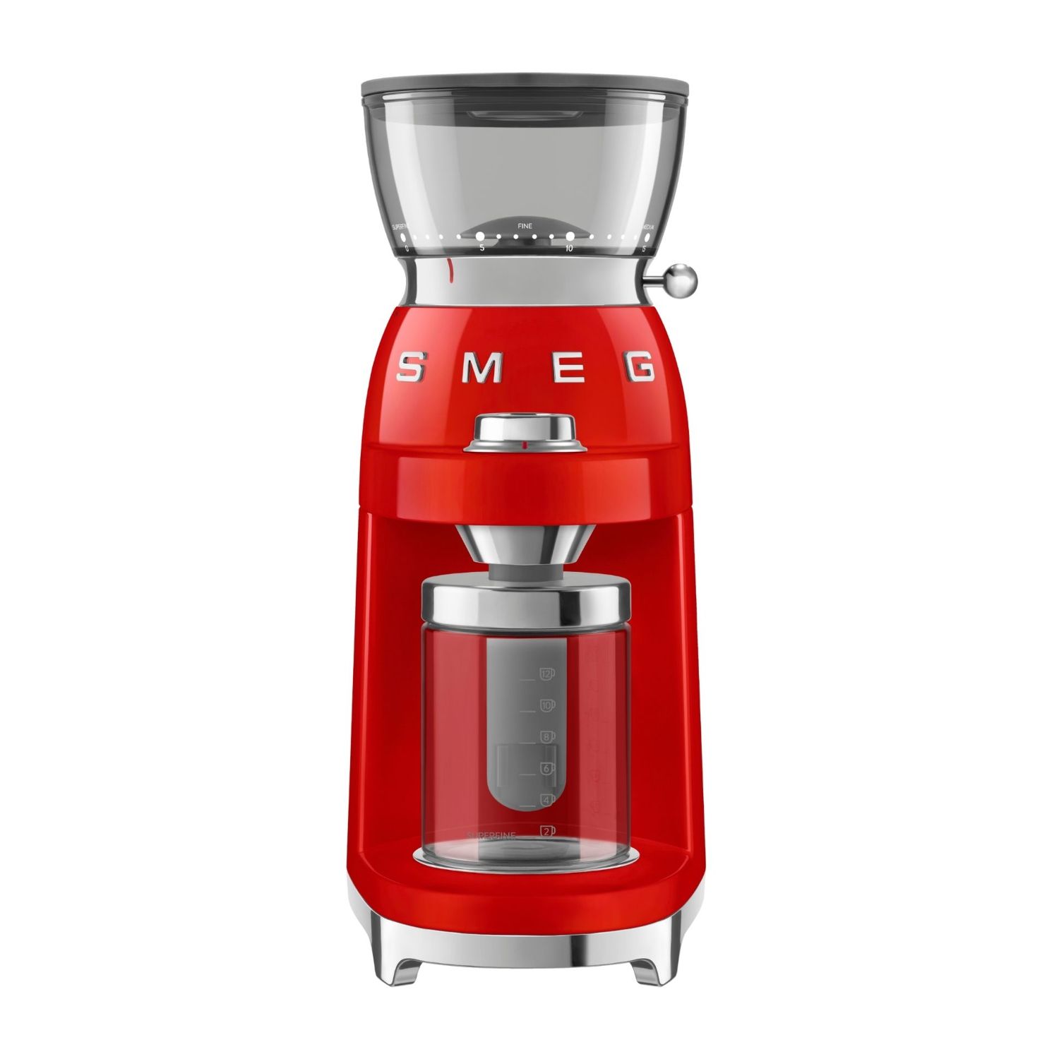 SMEG - Elektrische Kaffeemühle CGF03 rot