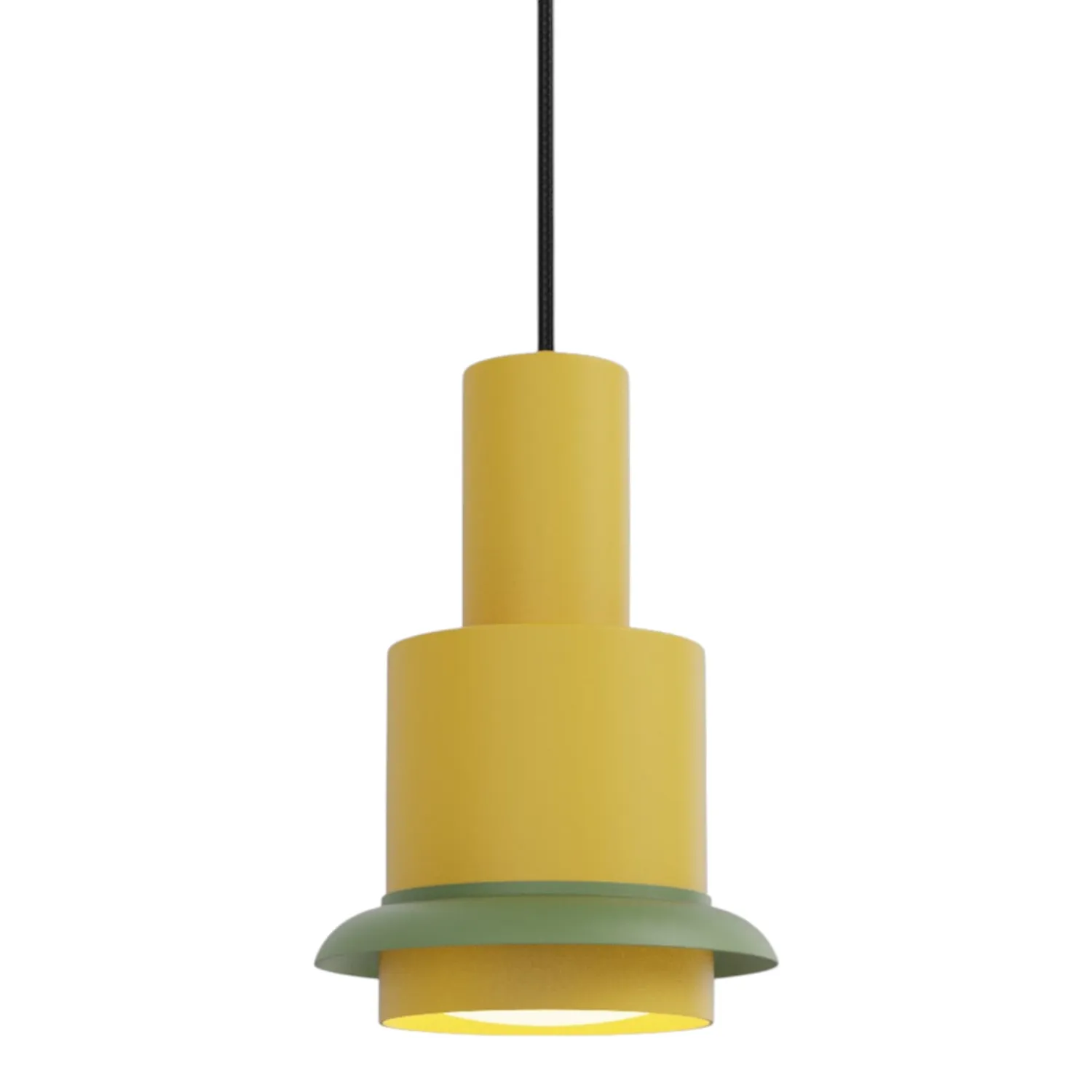 DCW - Chaumont Pendelleuchte Ø 19 cm gelb grün