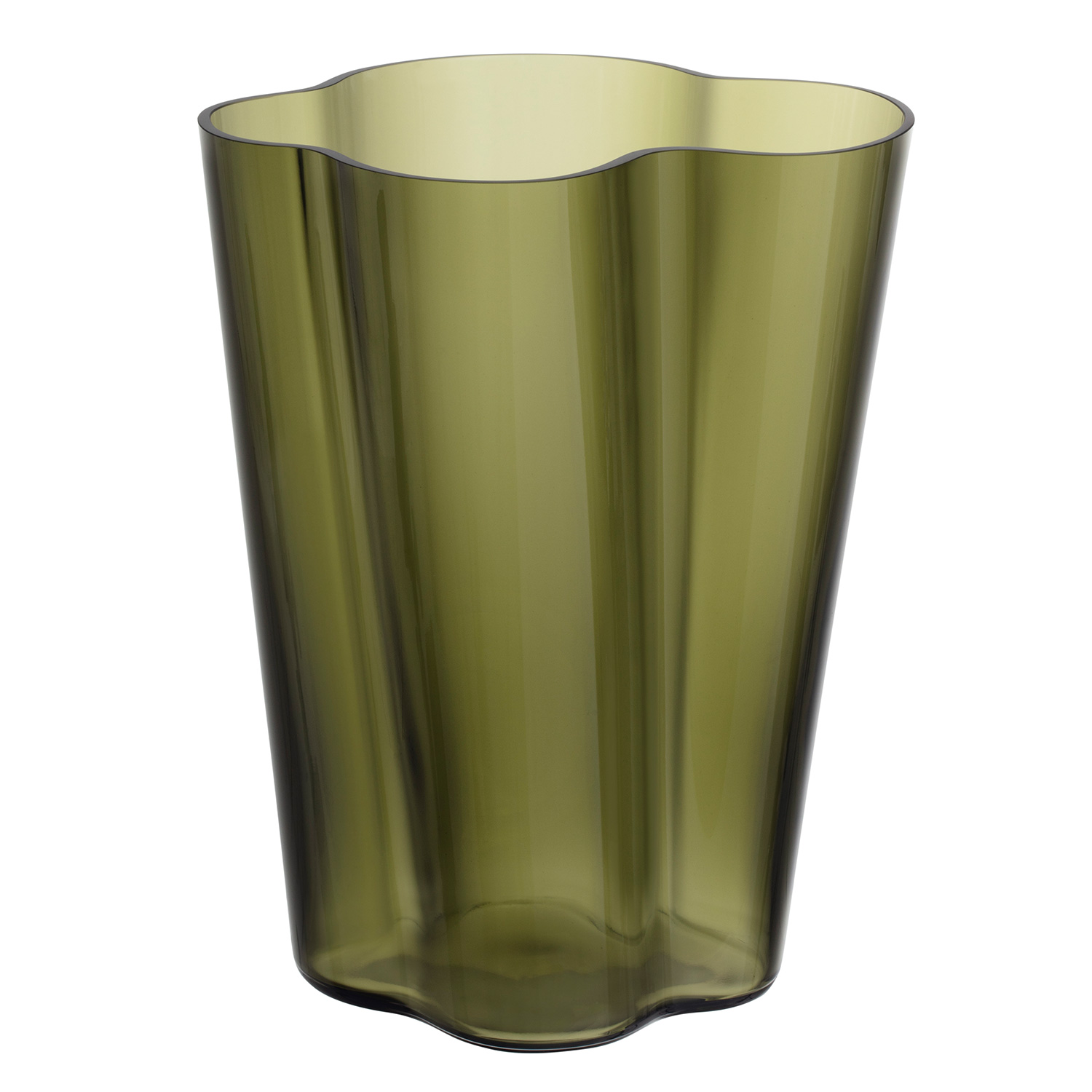 iittala aalto vase 270 mm moosgruen 103219