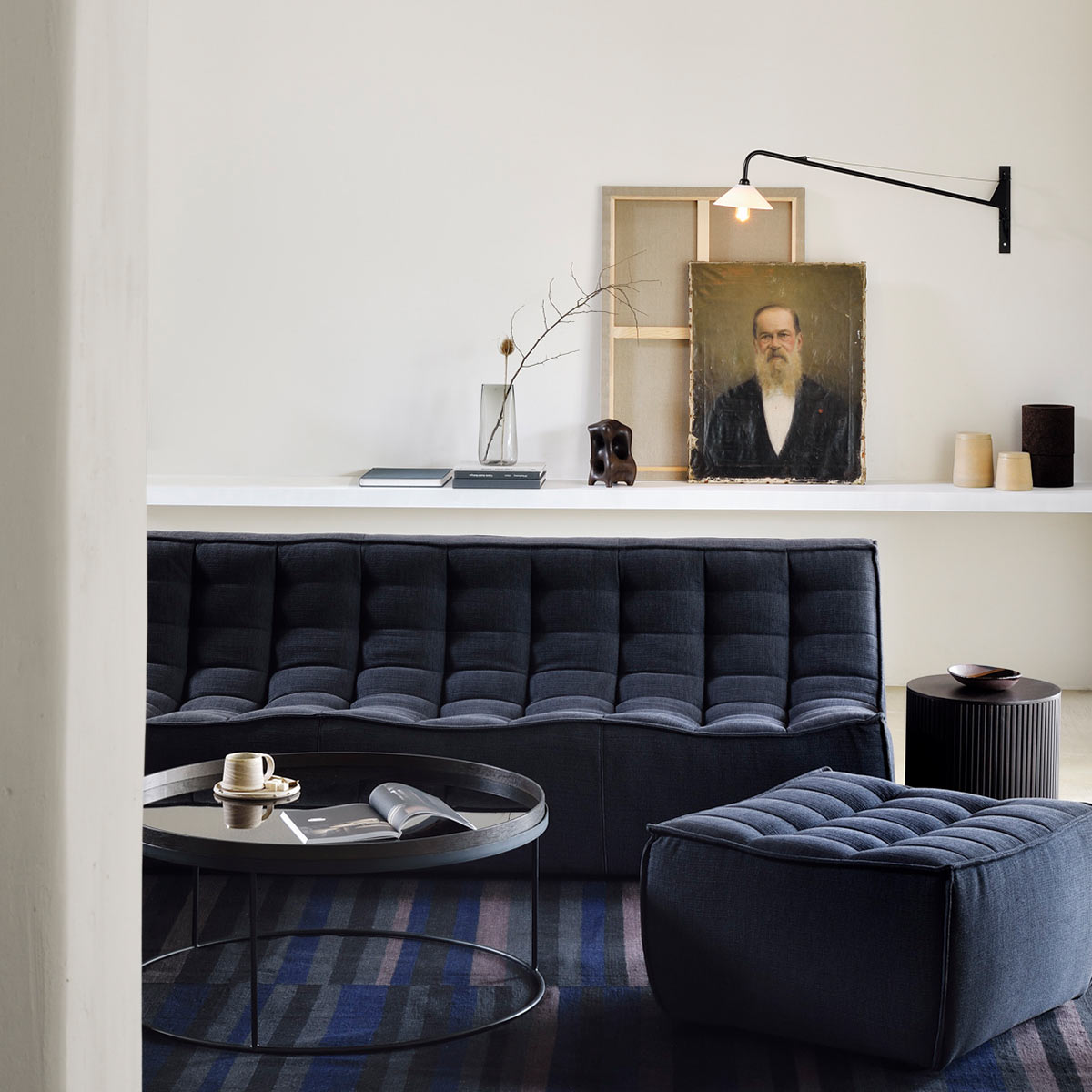 ethnicraft organic skulptur natural mahagoni dunkel lifestyle 86444