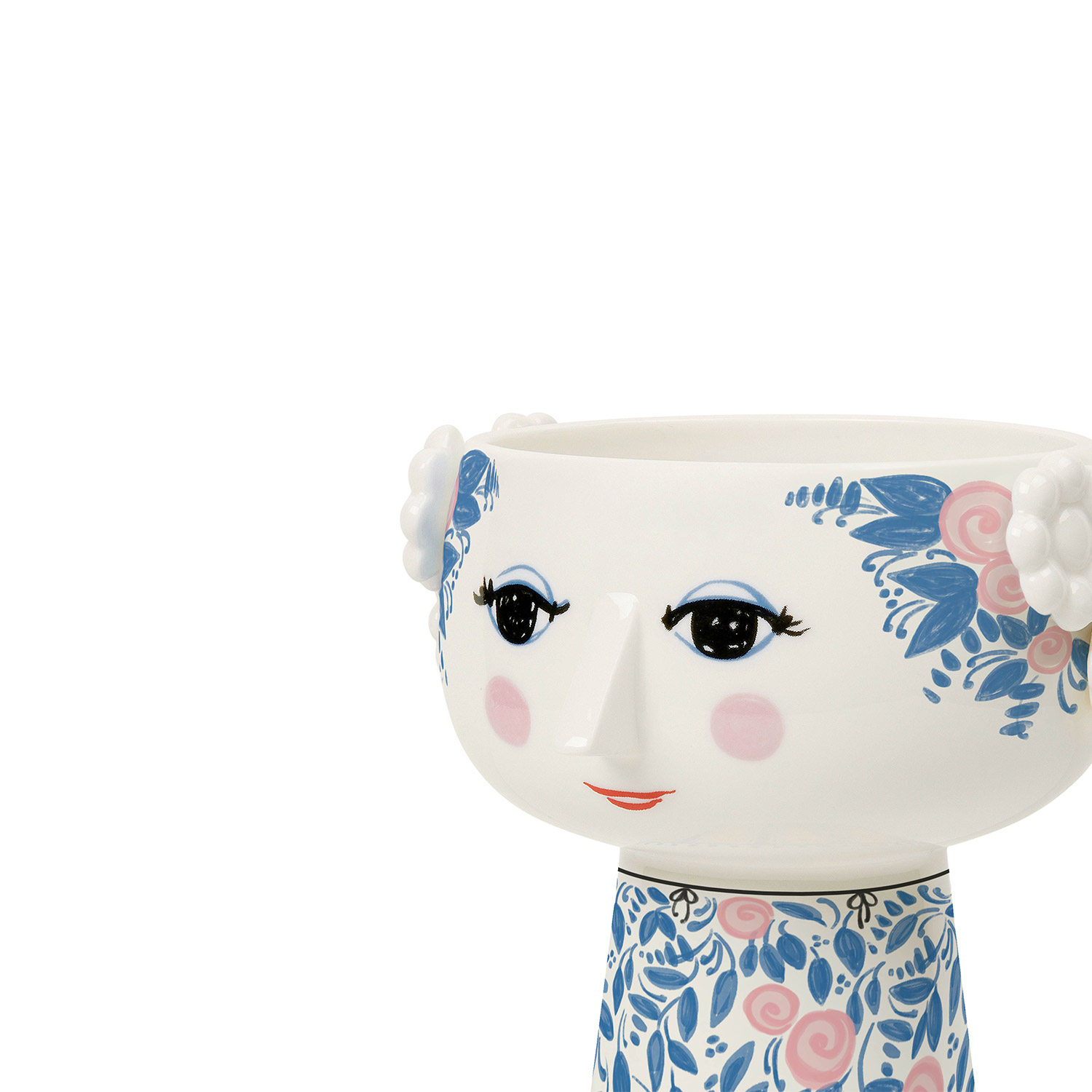 Björn Wiinblad - Eva Blumenvase H23,5 cm grün