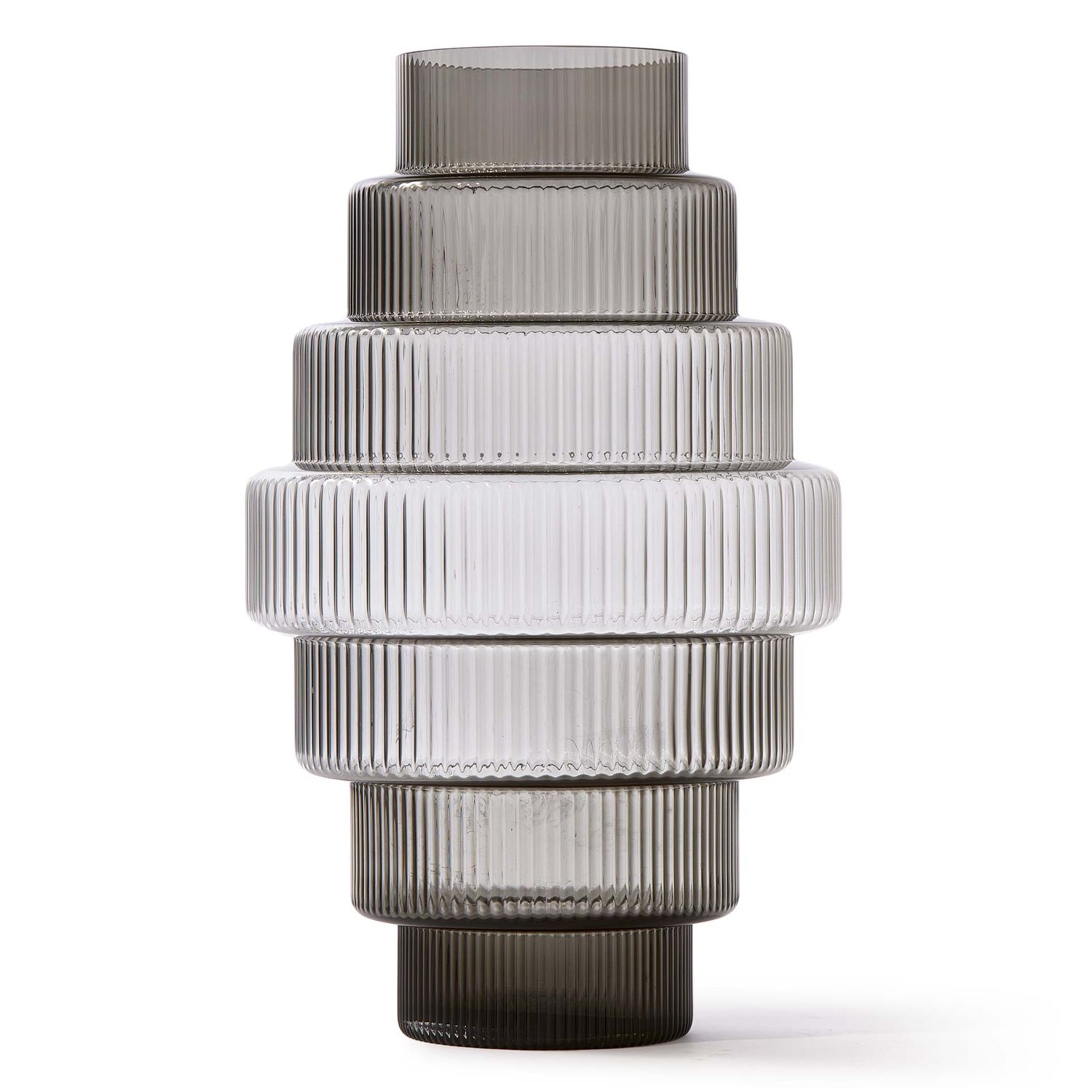 Pols Potten - Steps Vase L dunkelgrau