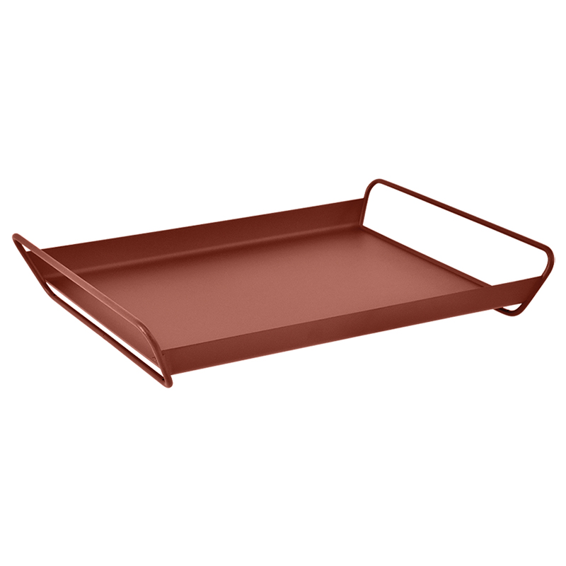 fermob alto tablett 53cm ockerrot 77640