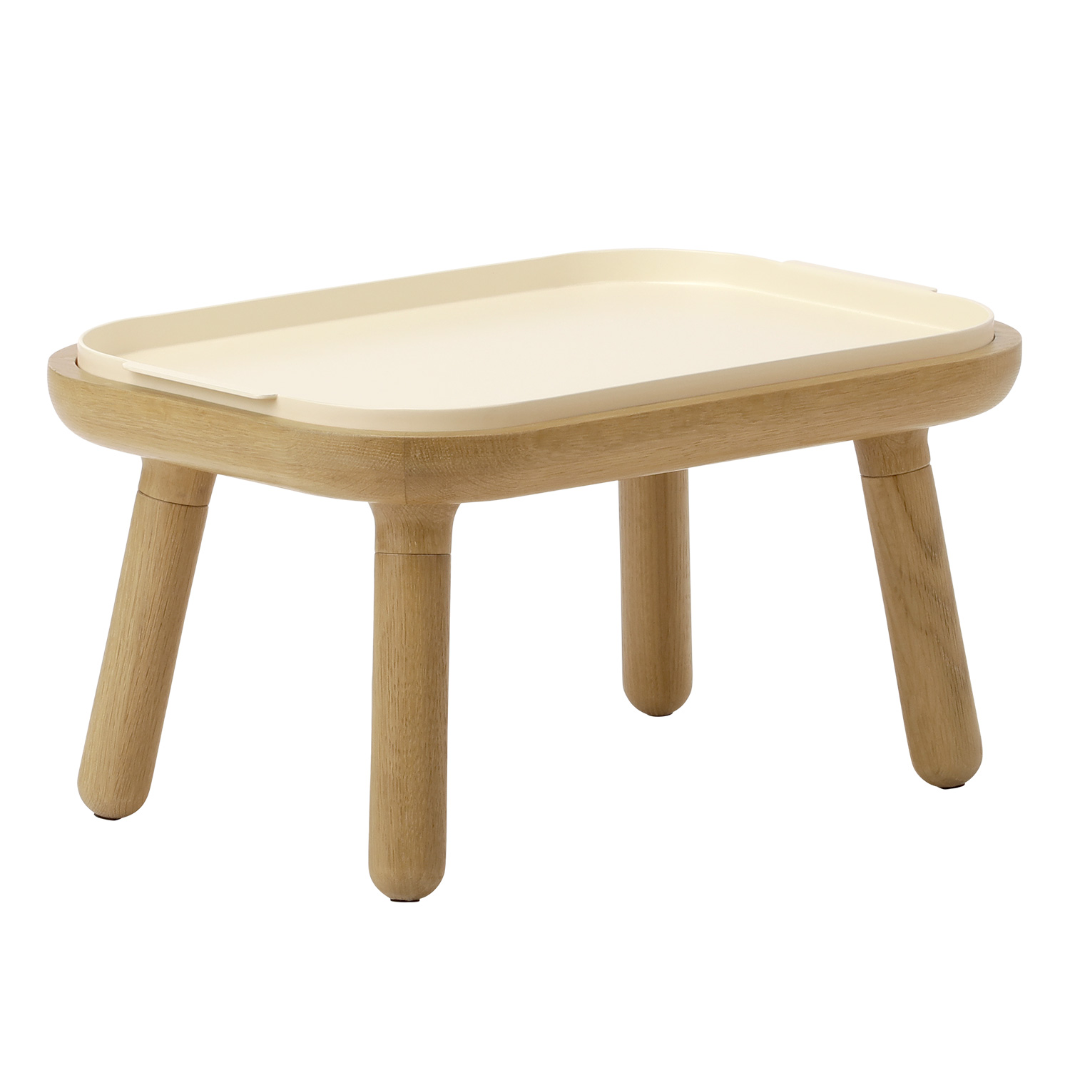 UMAGE paff table low oak pearl white 5610C5610 1C5615 102890