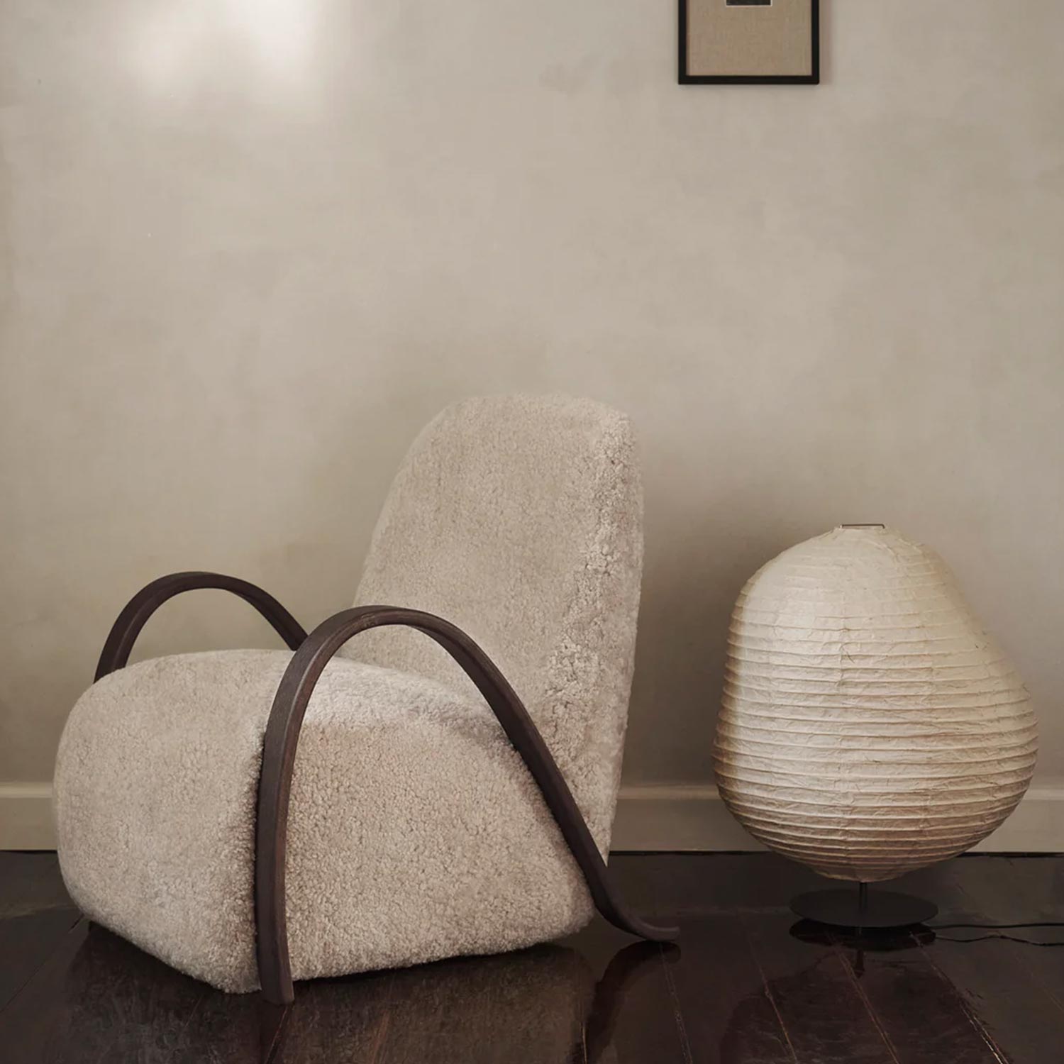 ferm LIVING Kurbis Stehleuchte Floor Lamp Low Niedrig auf Boden 104511