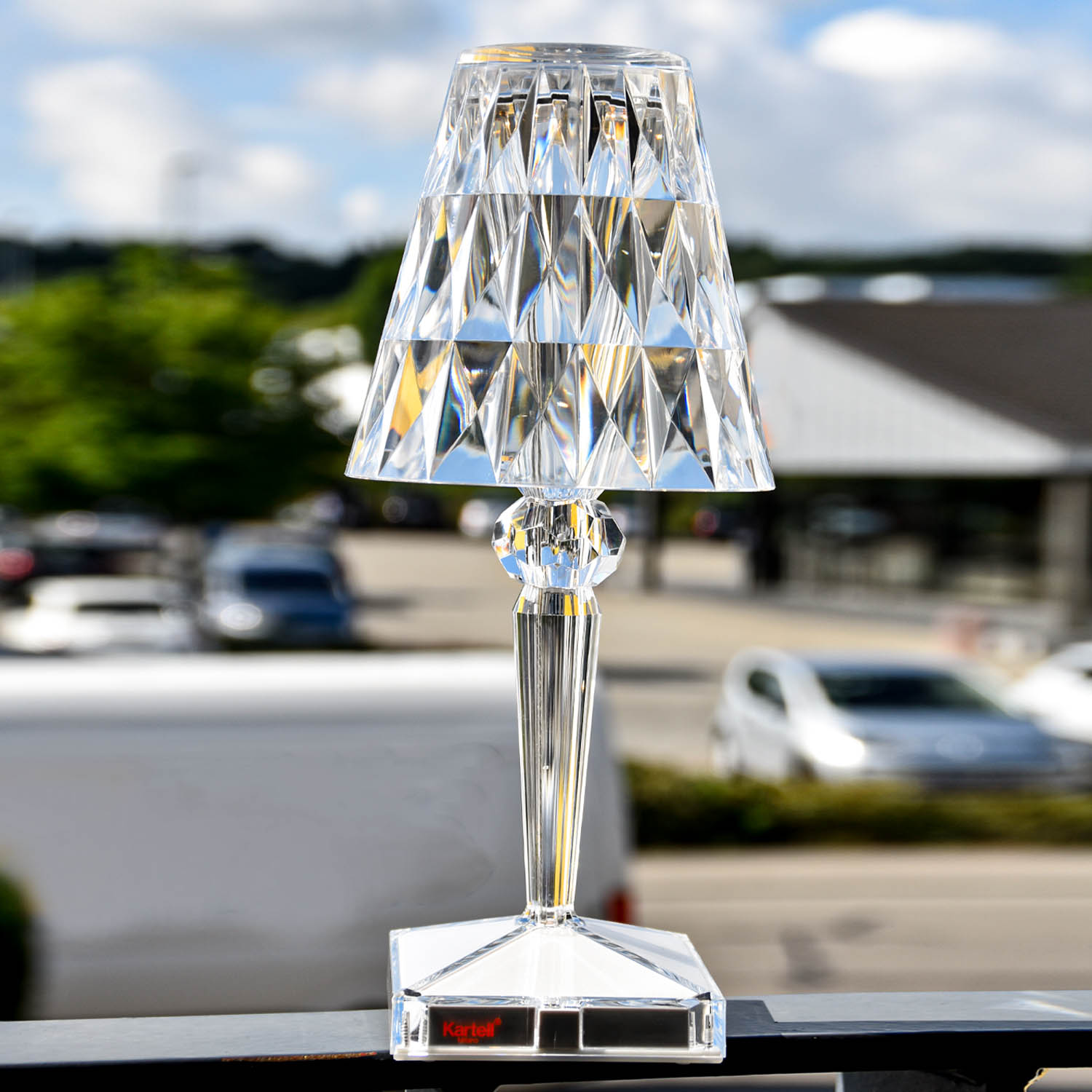 Big Battery Kartell kristallklar Ambiente